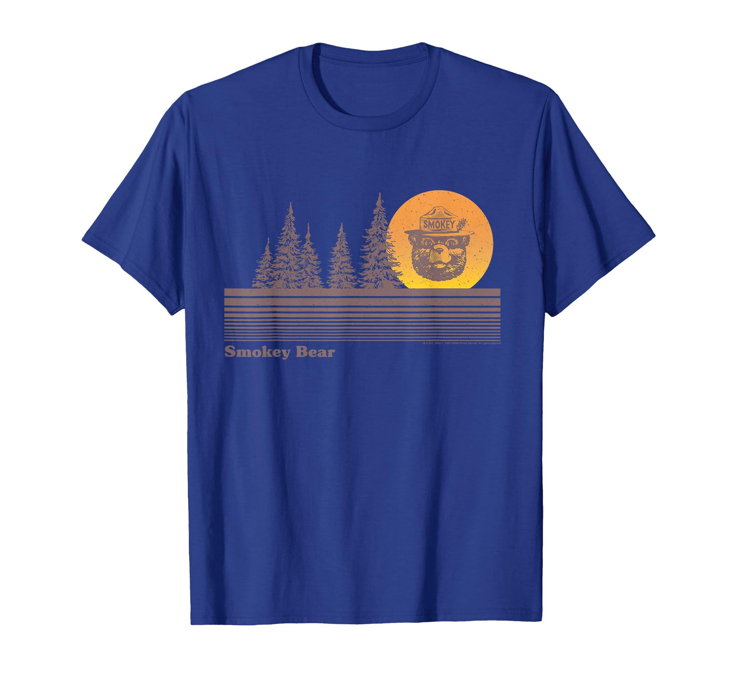 Ripple Junction x Smokey Bear Sunset T-Shirt