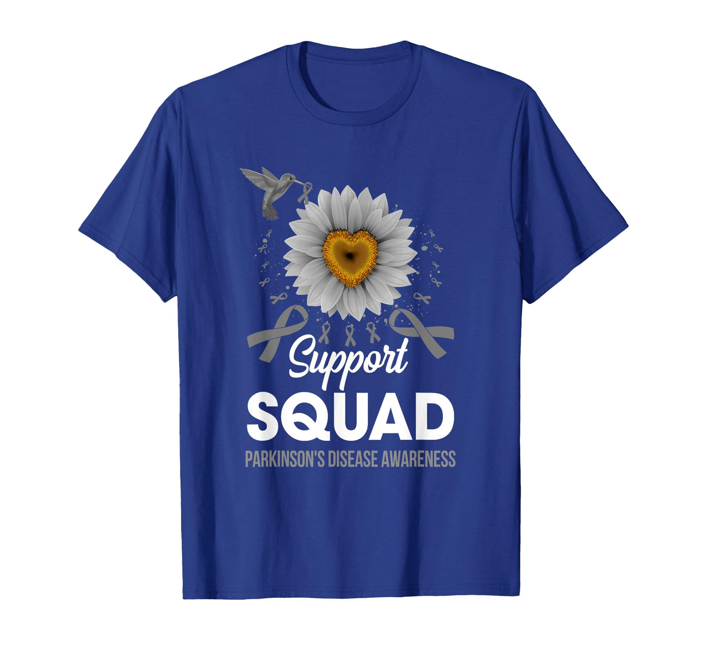 Support Squad Parkinson's Disease Awareness Sunflower T-Shirt