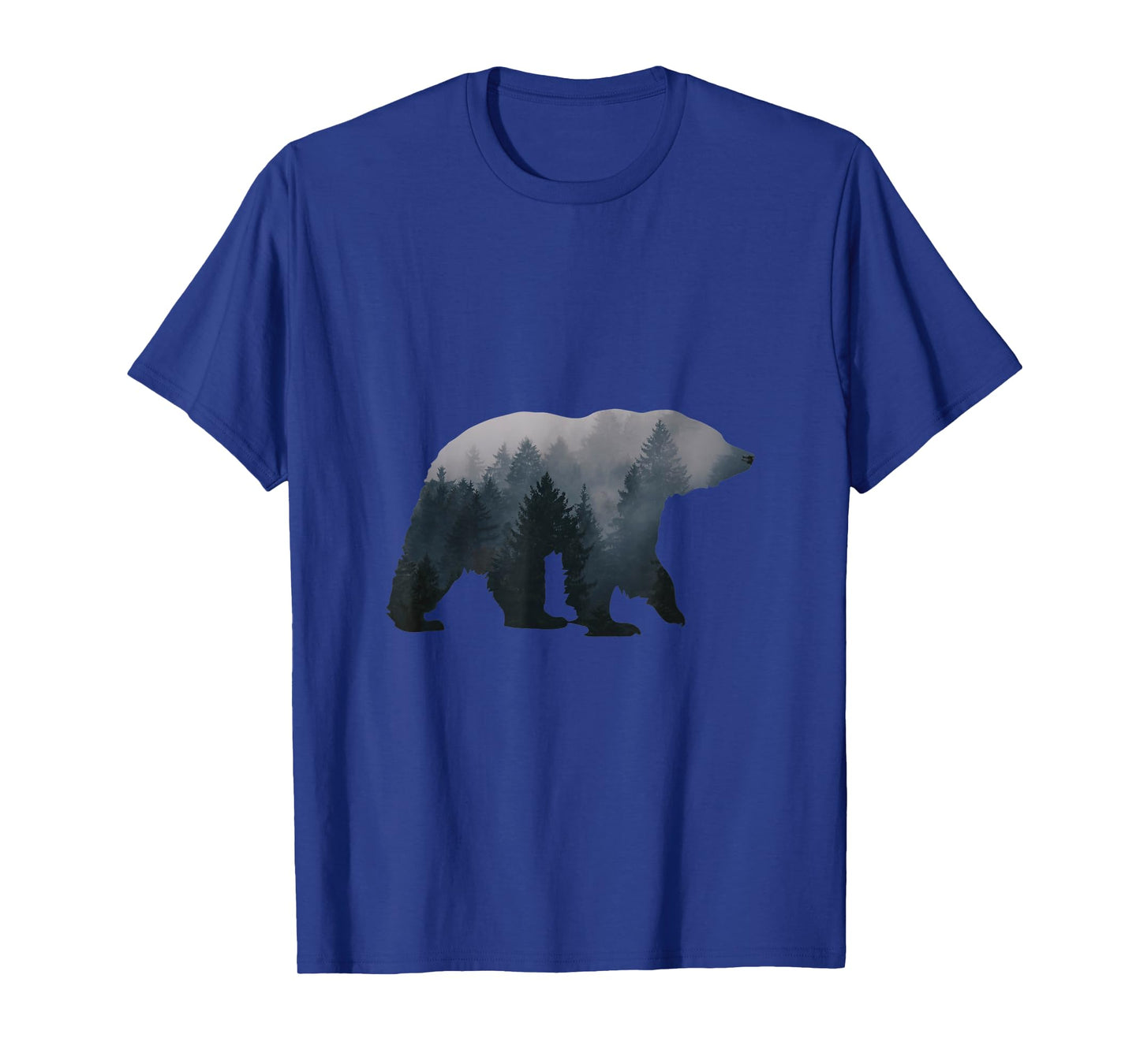 Bear illustration made of trees bears T-Shirt