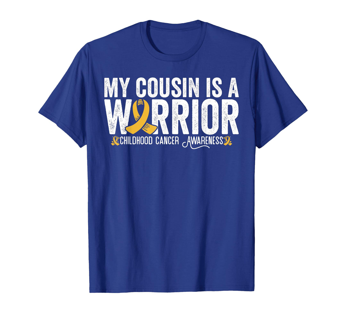 My Cousin Is A Warrior Childhood Cancer Awareness T-Shirt