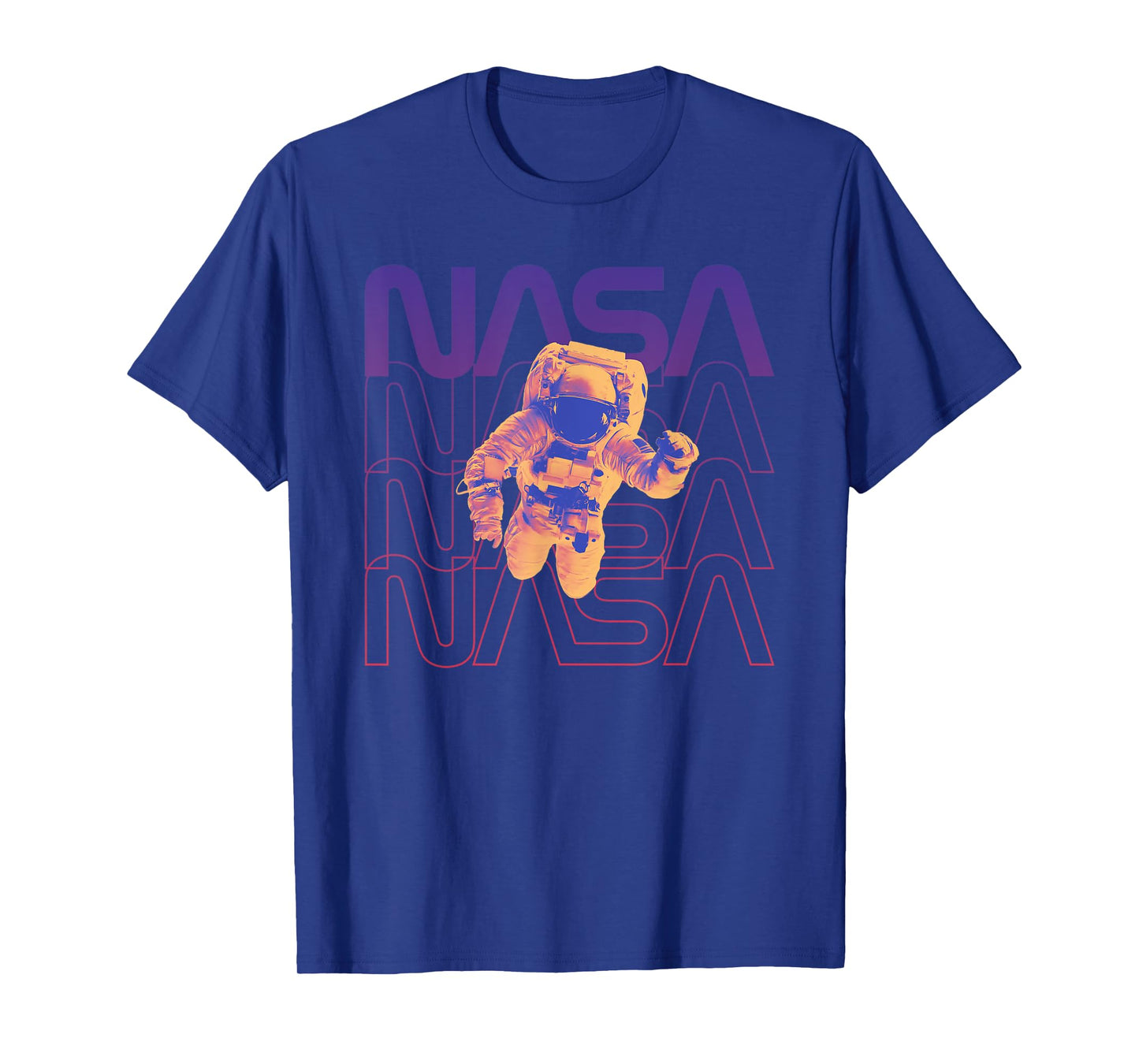 Floating in space NASA tee occupy Mars Astronaut in space T-Shirt