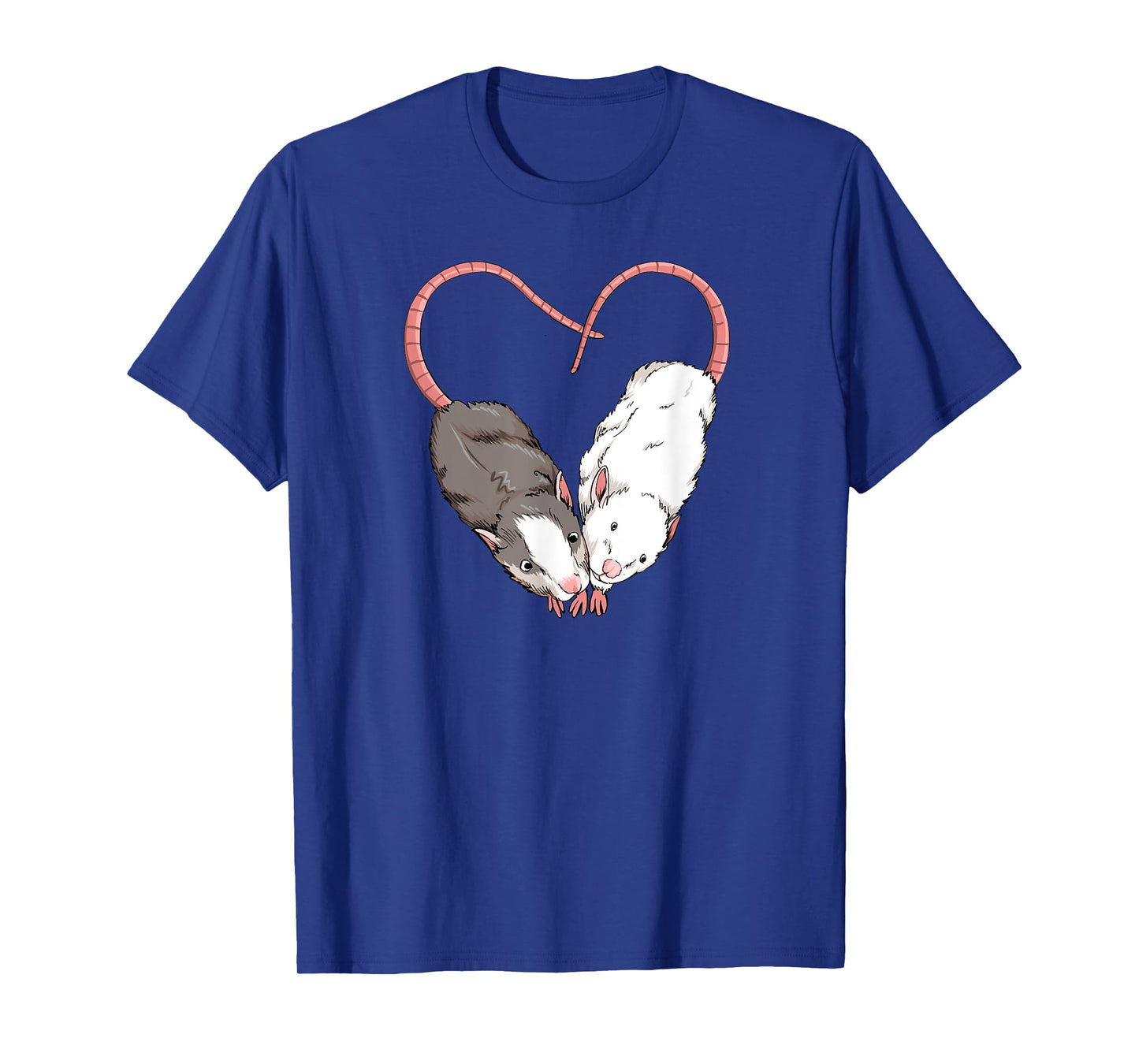 Funny Cute Small Rodent Pet Happy Heart Love Rat Lovers T-Shirt