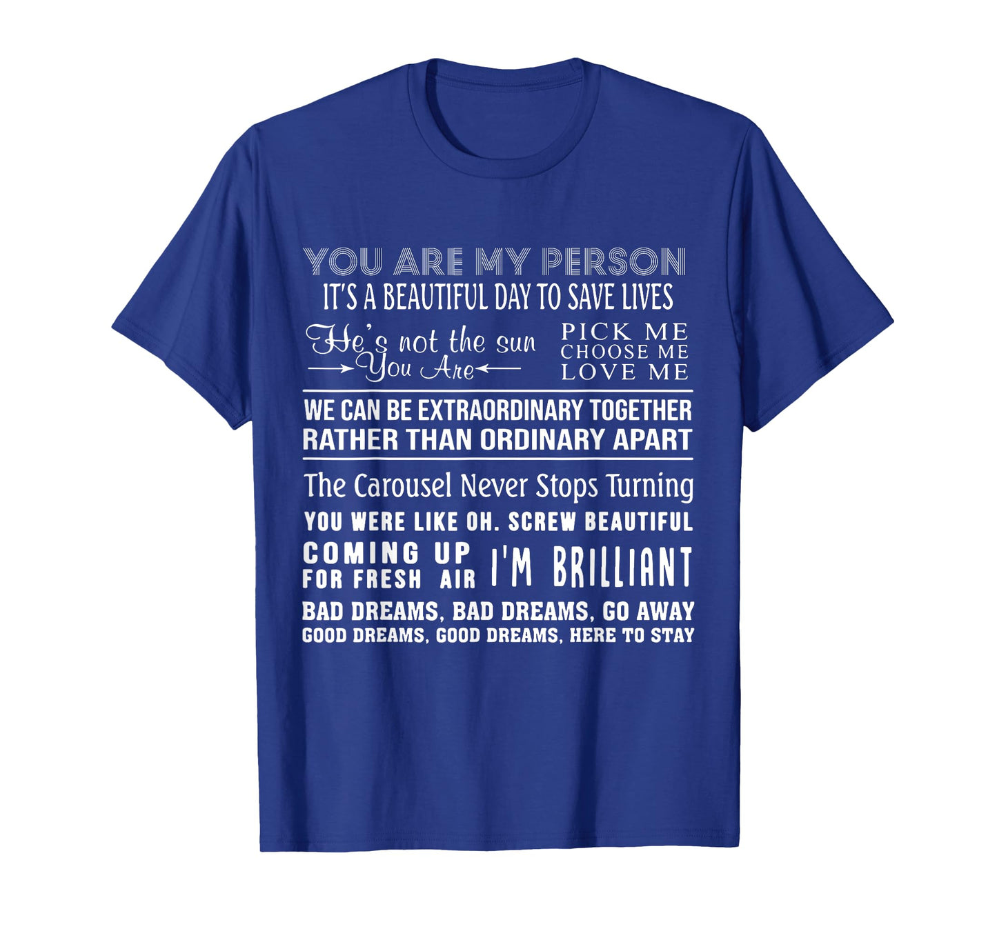 Grey Nurse Doctor It's A Beautiful Day To Save Lives Anatomy T-Shirt