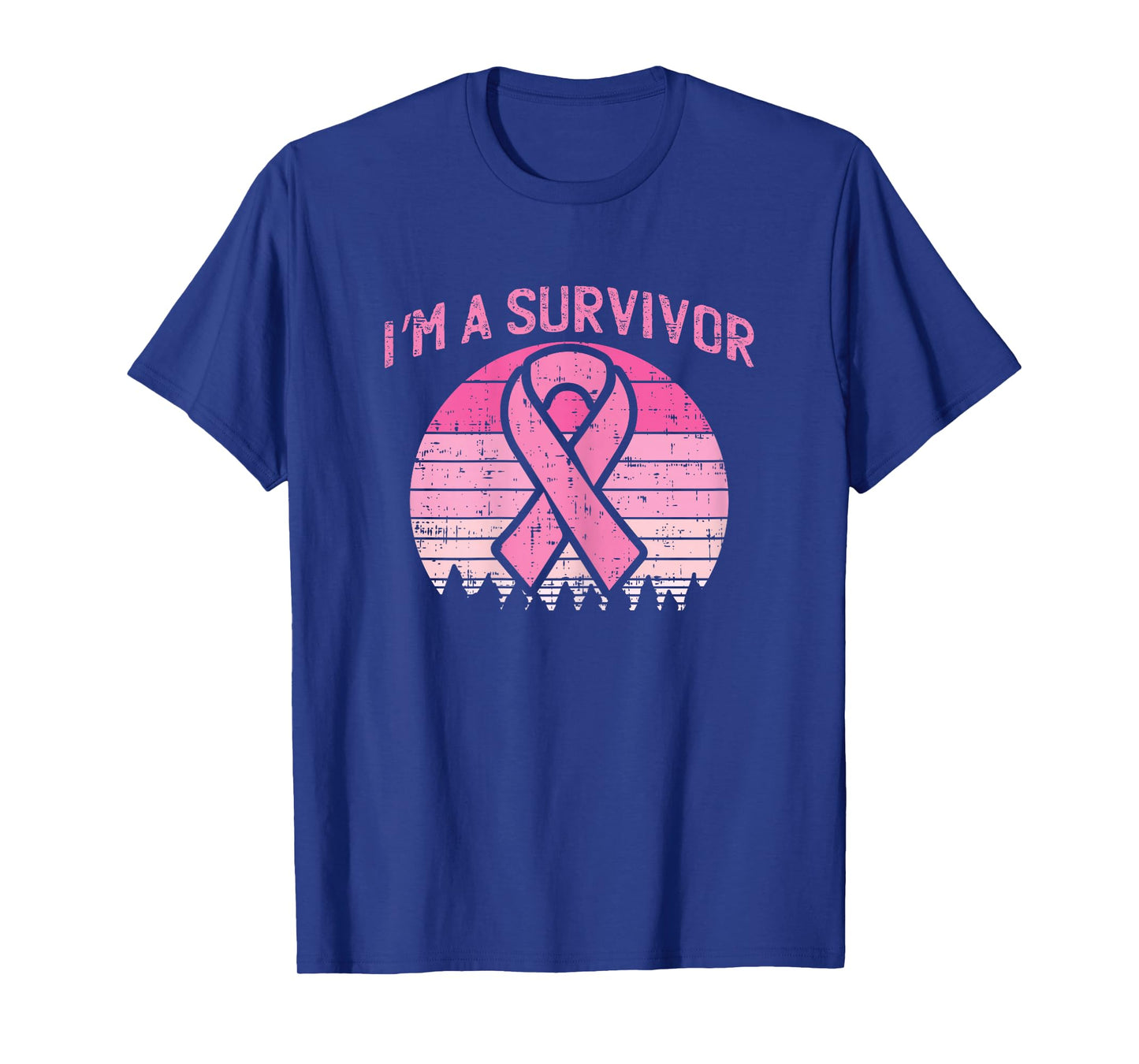 Im A Survivor Breast Cancer Awareness for Women Bow T-Shirt