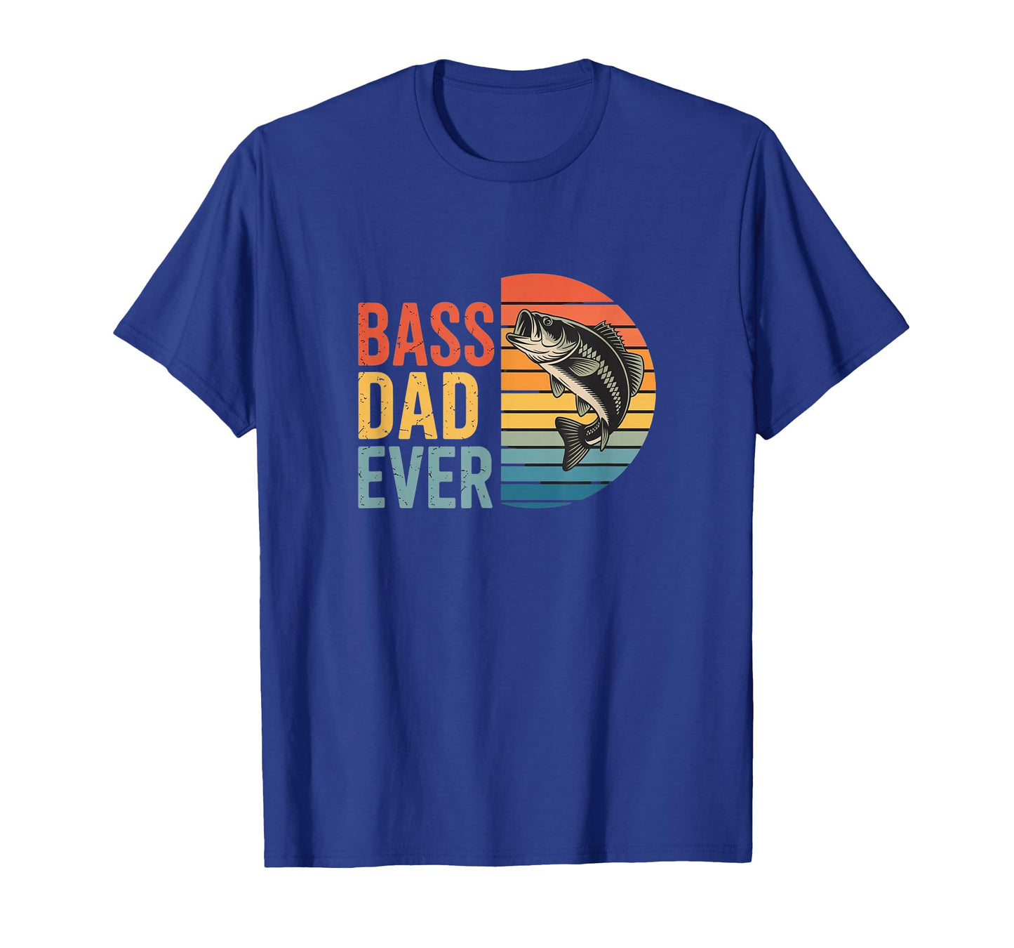 Bass Dad Ever β Cool Fishing Tribute Shirt for Fathers T-Shirt