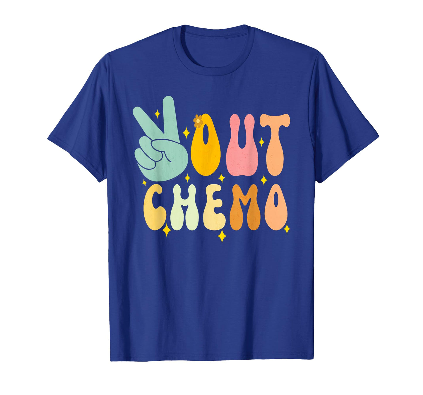 Peace-Out Chemo Last Day Of Chemo End Chemotherapy Cancer T-Shirt