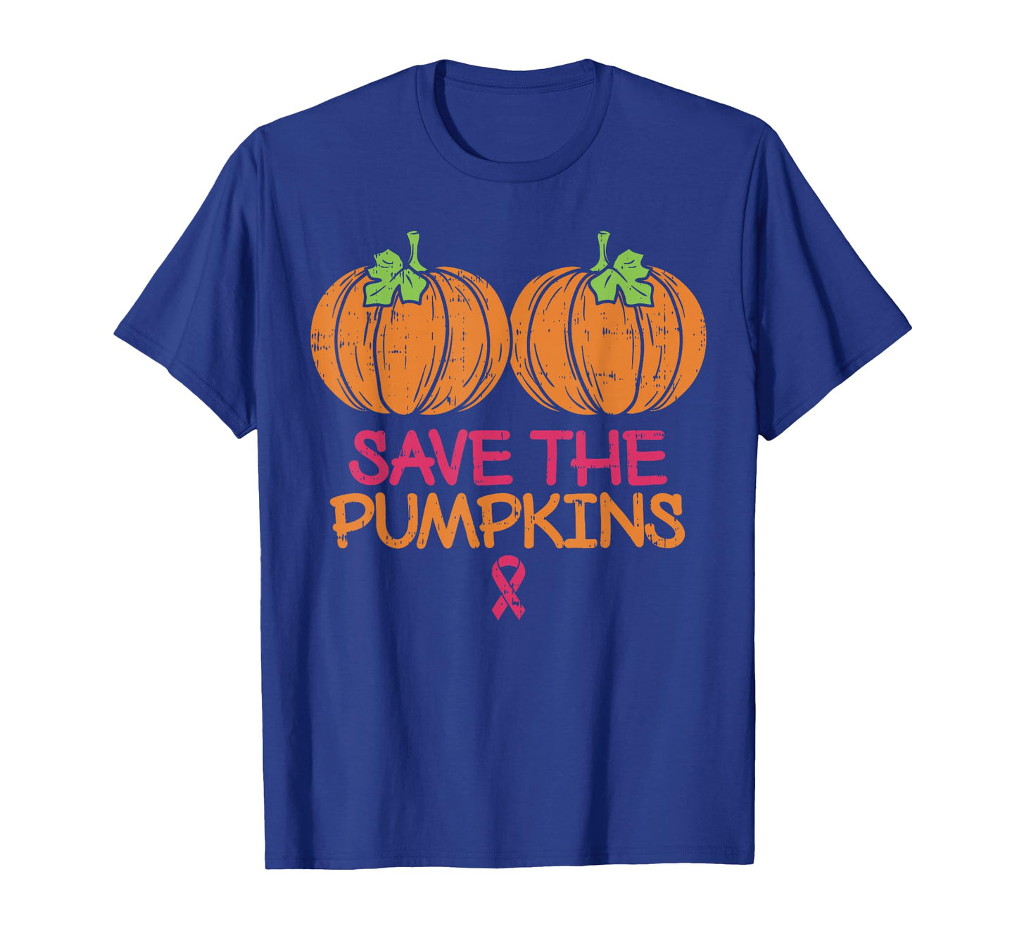 Save Your Pumpkins Shirt Breast Cancer Awareness Halloween T-Shirt
