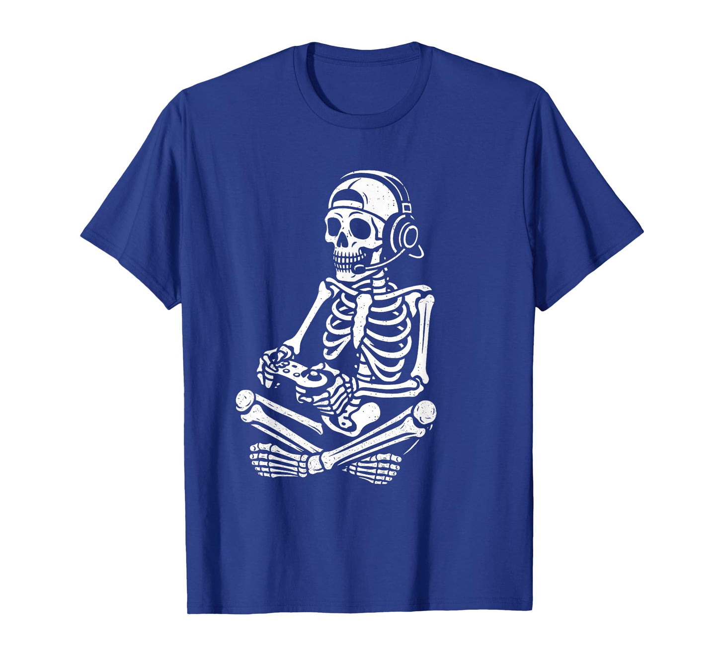Funny Halloween Skeleton Gamer Video Gaming Boys Men Kids T-Shirt