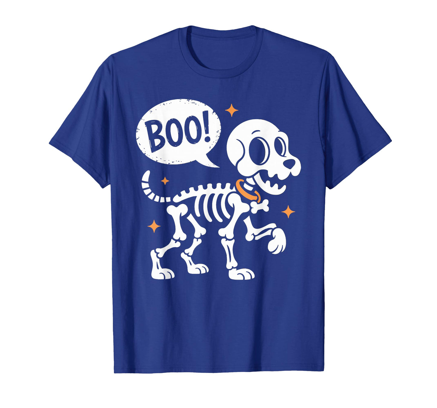 Cute Skeleton Dog Boo! Spooky Puppy Halloween T-Shirt
