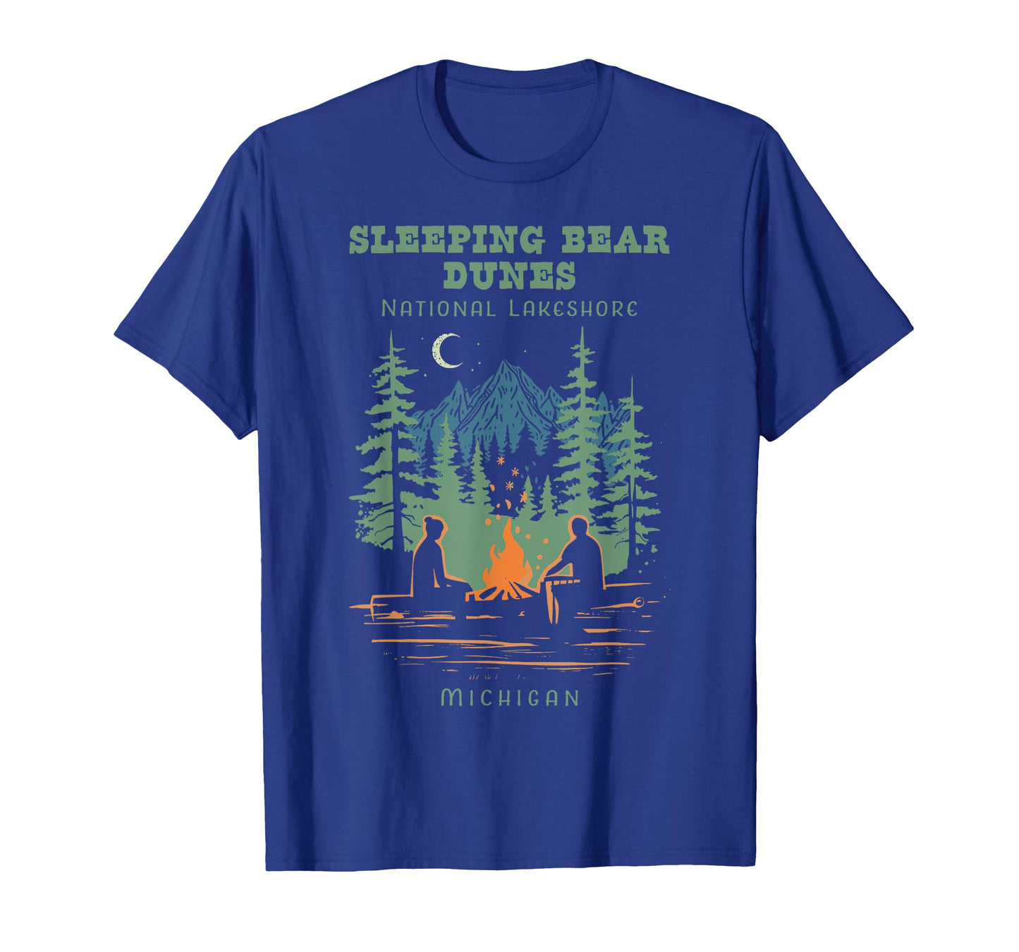 Sleeping Bear Dunes National Lakeshore Michigan Vintage T-Shirt