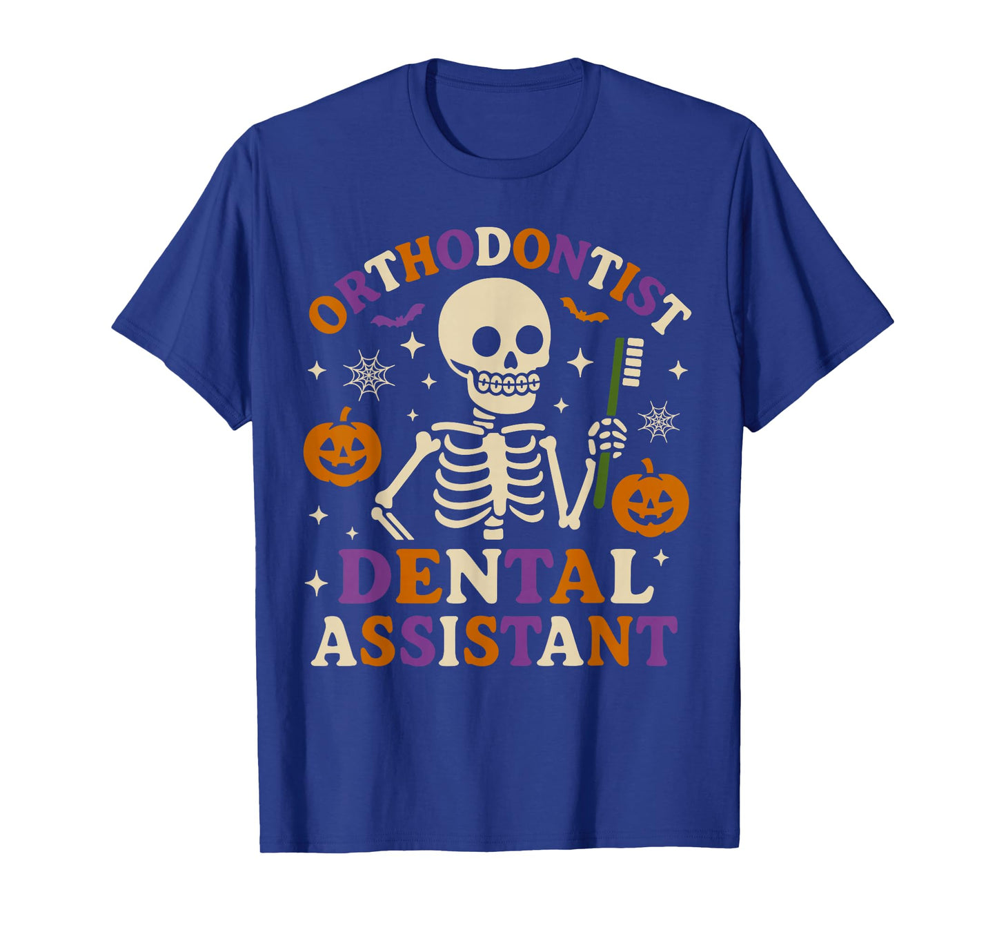 Halloween Orthodontist Orthodontic Dental Assistant Dentist T-Shirt