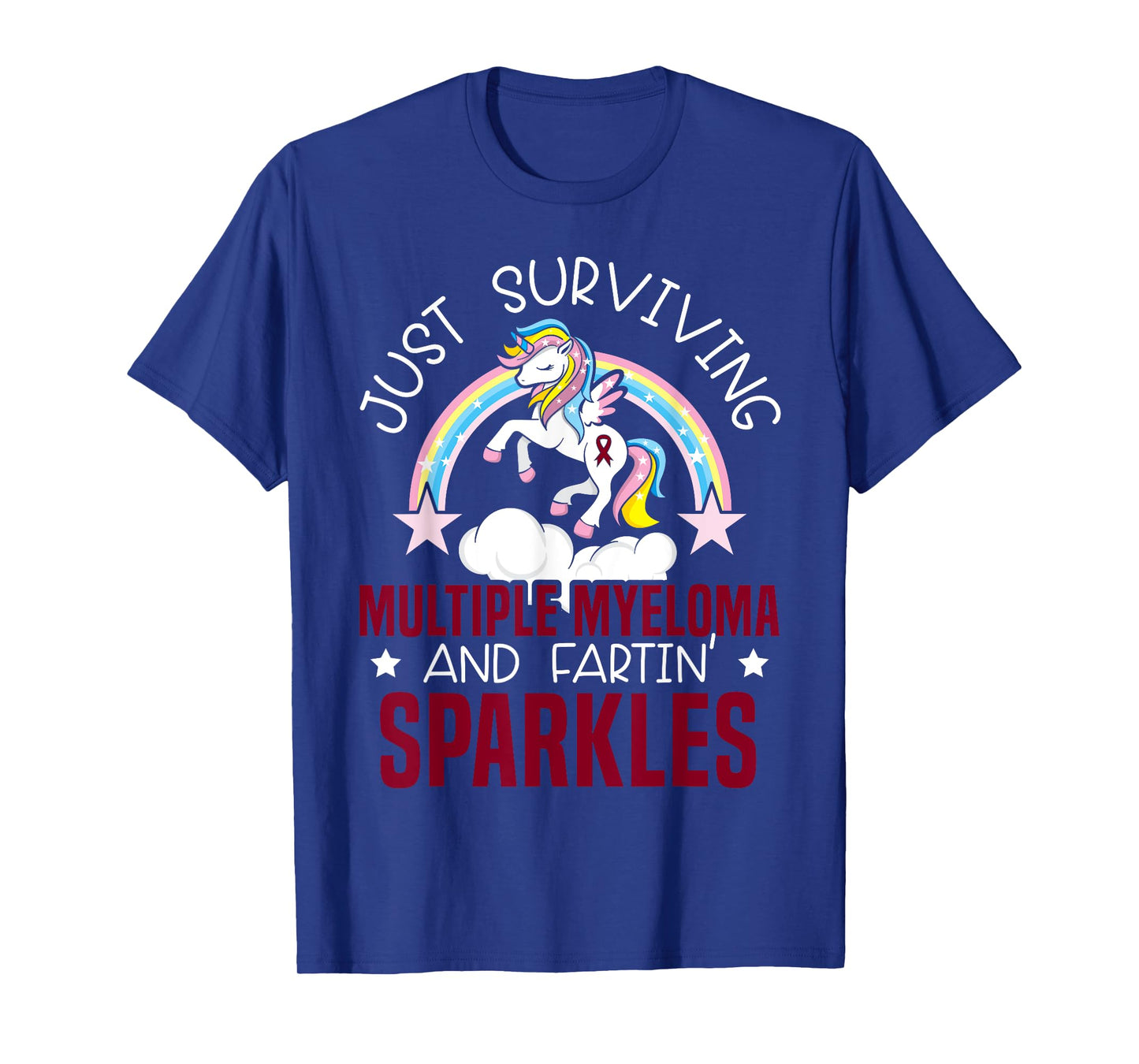 Multiple Myeloma Warrior Myeloma Cancer Awareness T-Shirt