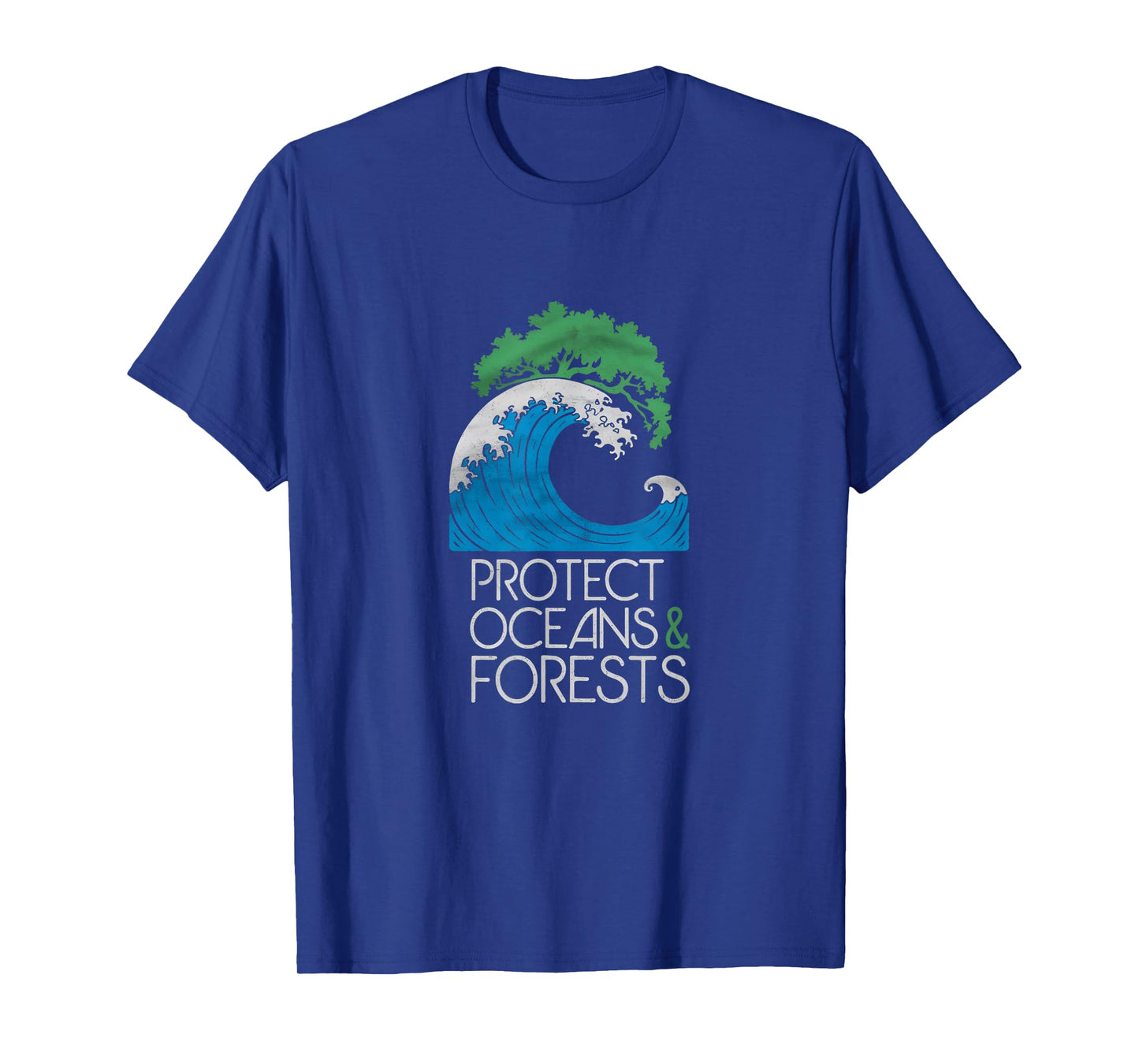 Nature Lover Earth Day Protect Oceans and Forests T-Shirt
