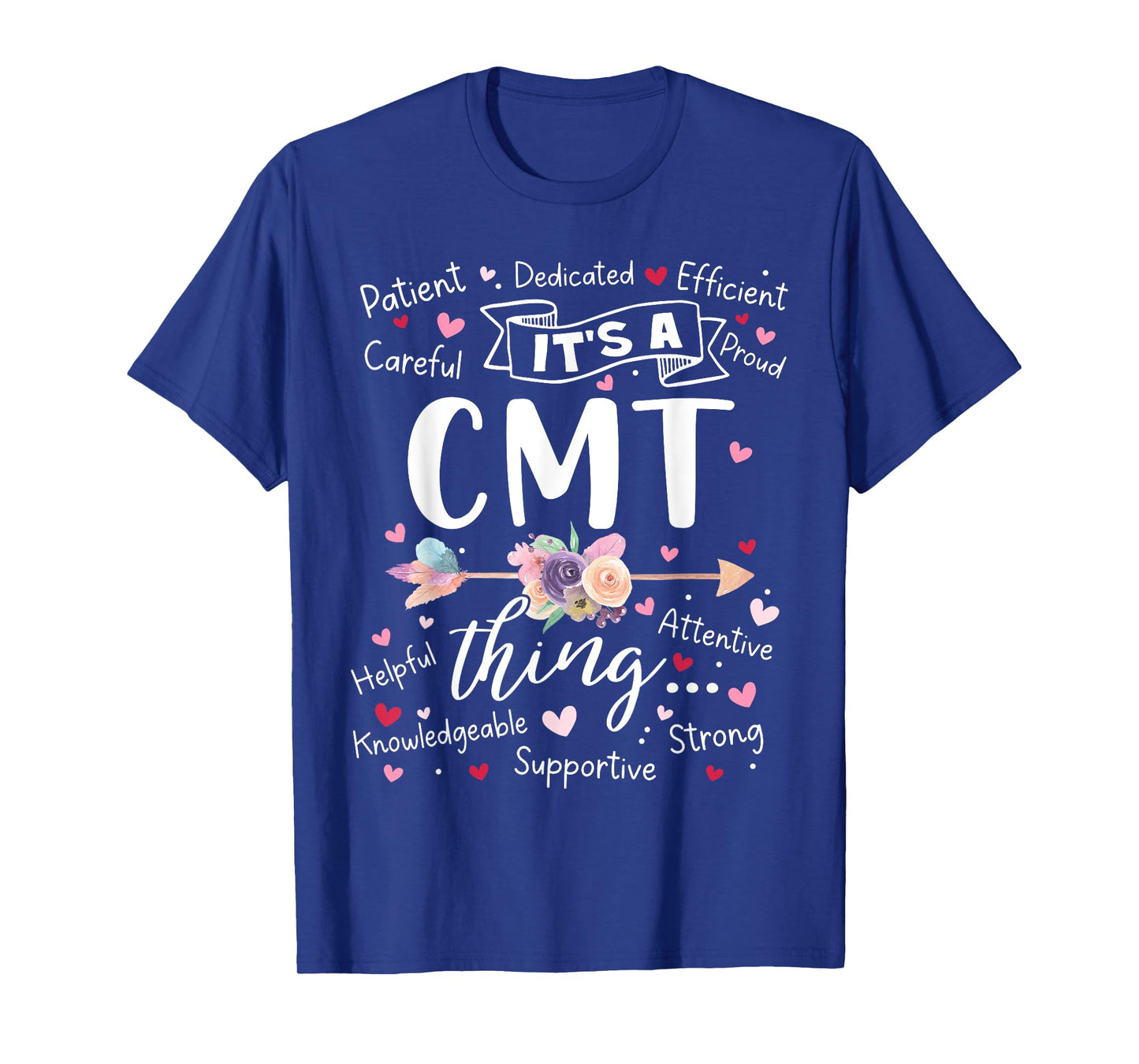 CMT Certified Medication Technician Squad Team Mother's Day T-Shirt