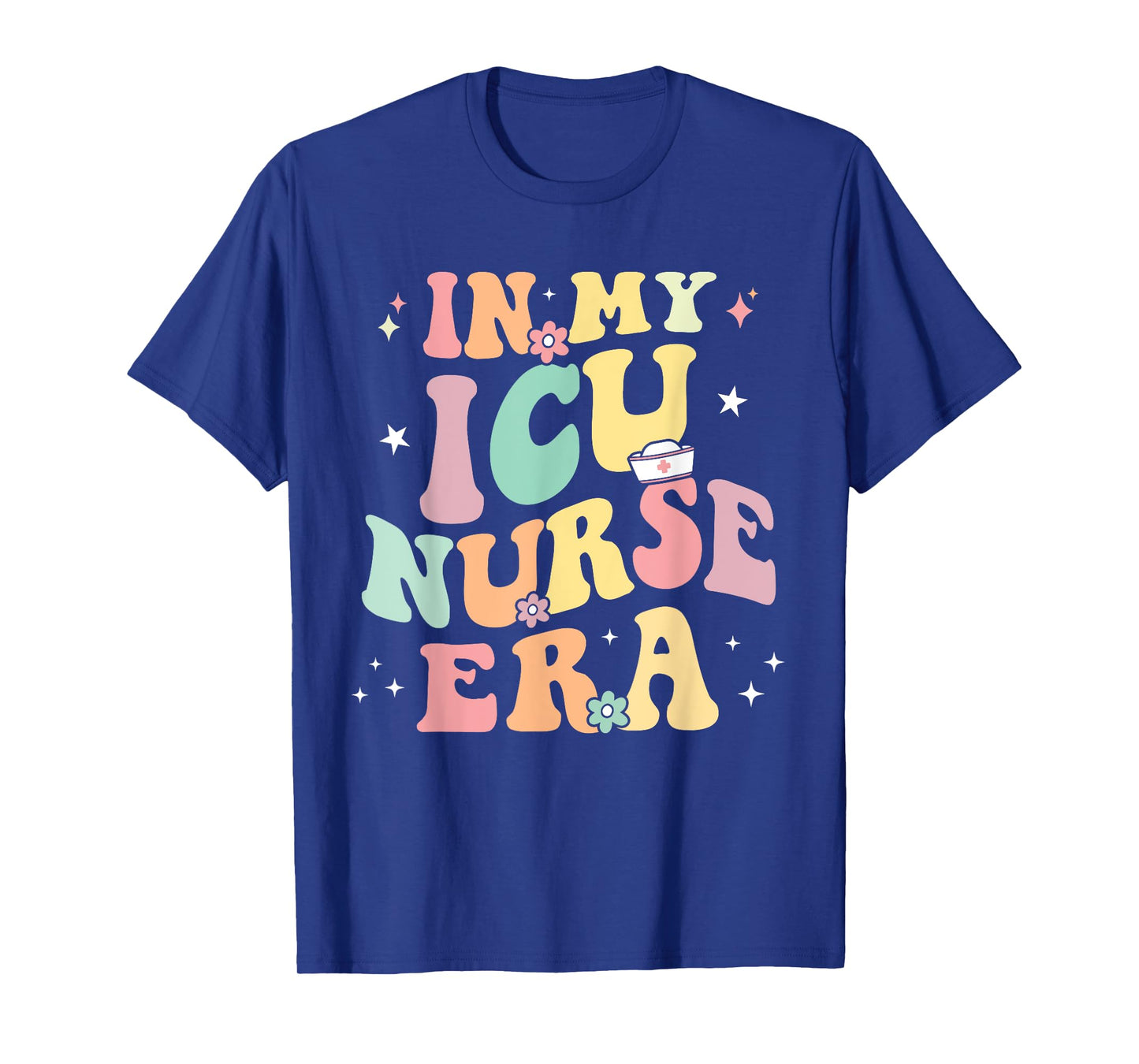 In My ICU Nurse Era Retro Nursing School Intensive Care Unit T-Shirt