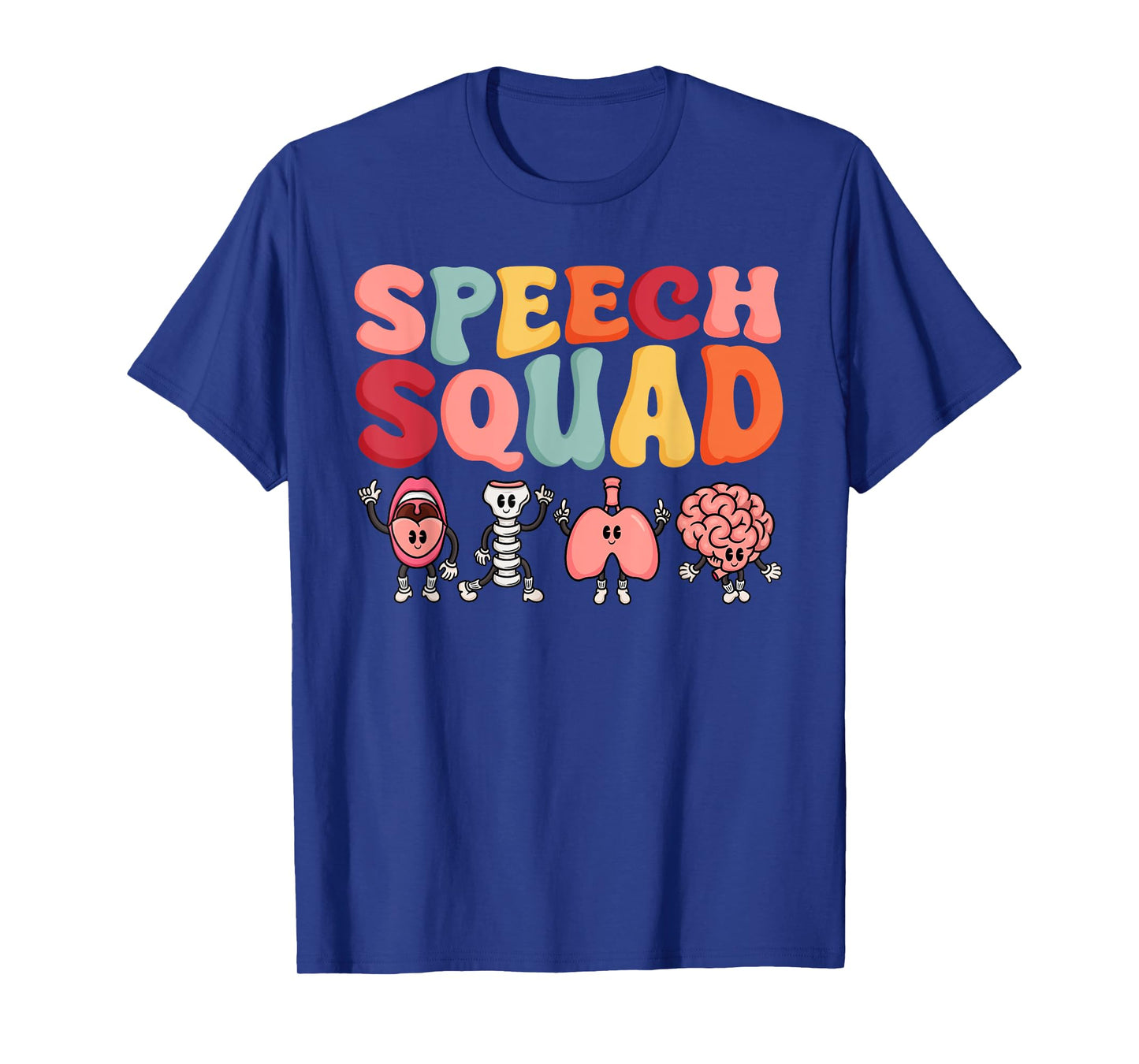 Speech Squad Funny Speech Language Pathologist Therapist T-Shirt