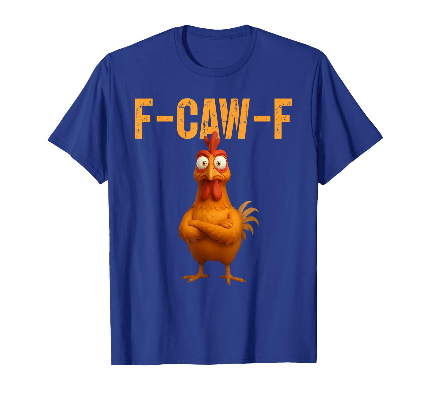Funny Chicken F-CAW-F Humor FCAWF Chicken Meme Halloween T-Shirt