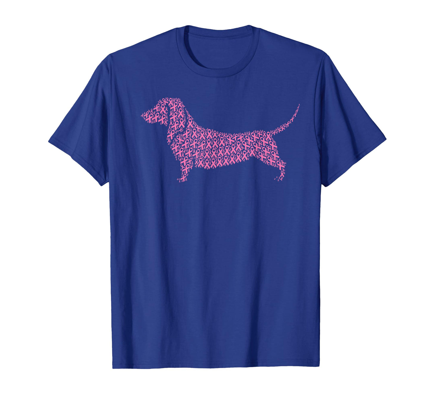 Breast Cancer Awareness Pink Ribbon & Survivor - Dachshund T-Shirt