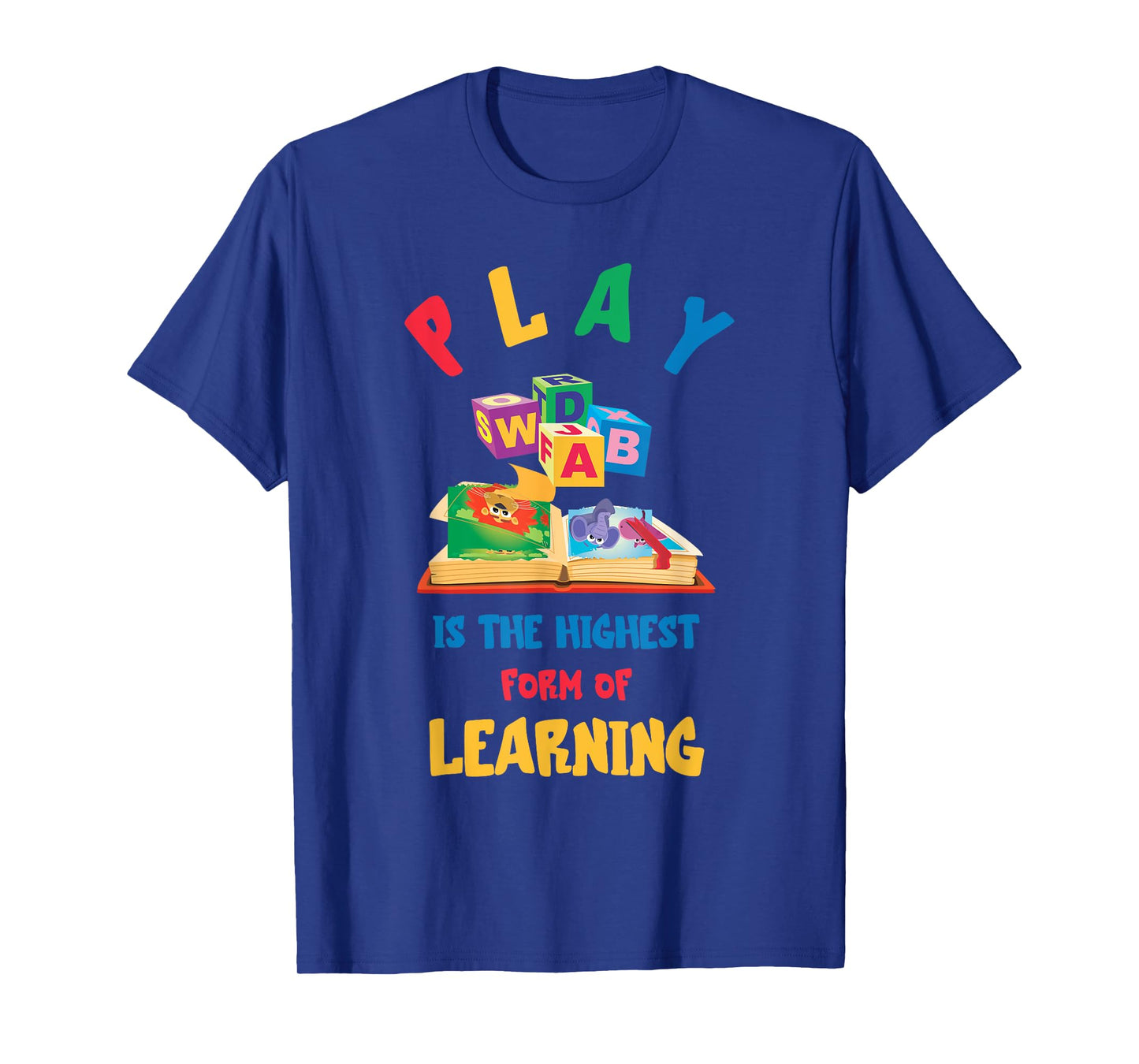 Daycare Provider Play ABC Childcare Teacher Appreciation T-Shirt