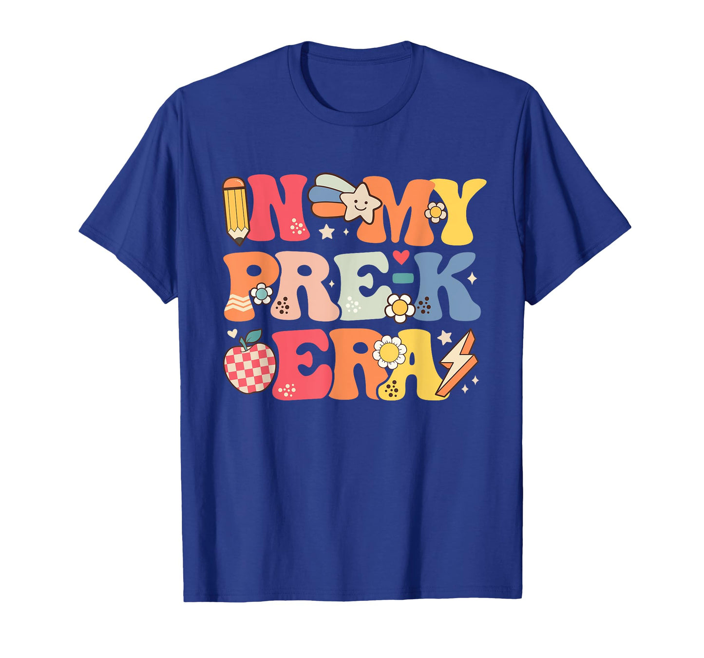 In My Pre-K Era Girl Back To School Cute PreSchool Teacher T-Shirt