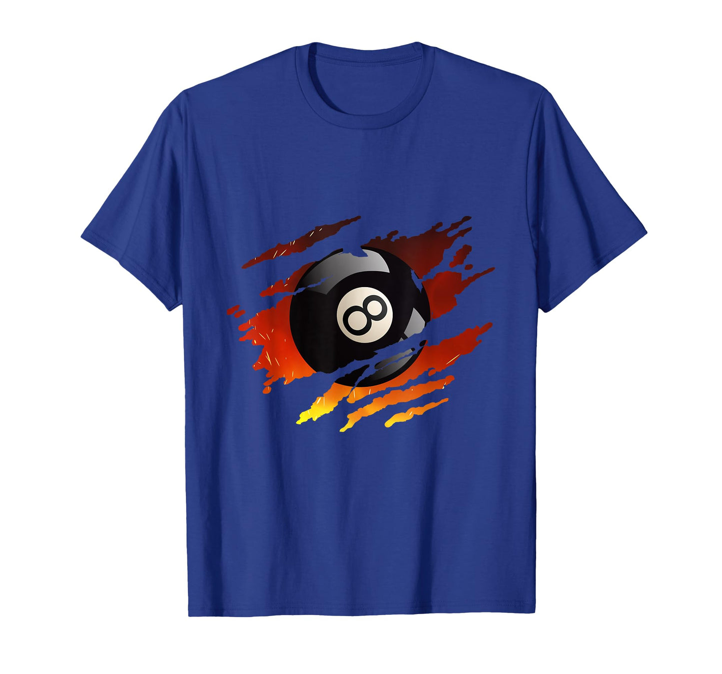 Billiards Men 8 Ball Pool Pool League Snooker Eight Ball T-Shirt