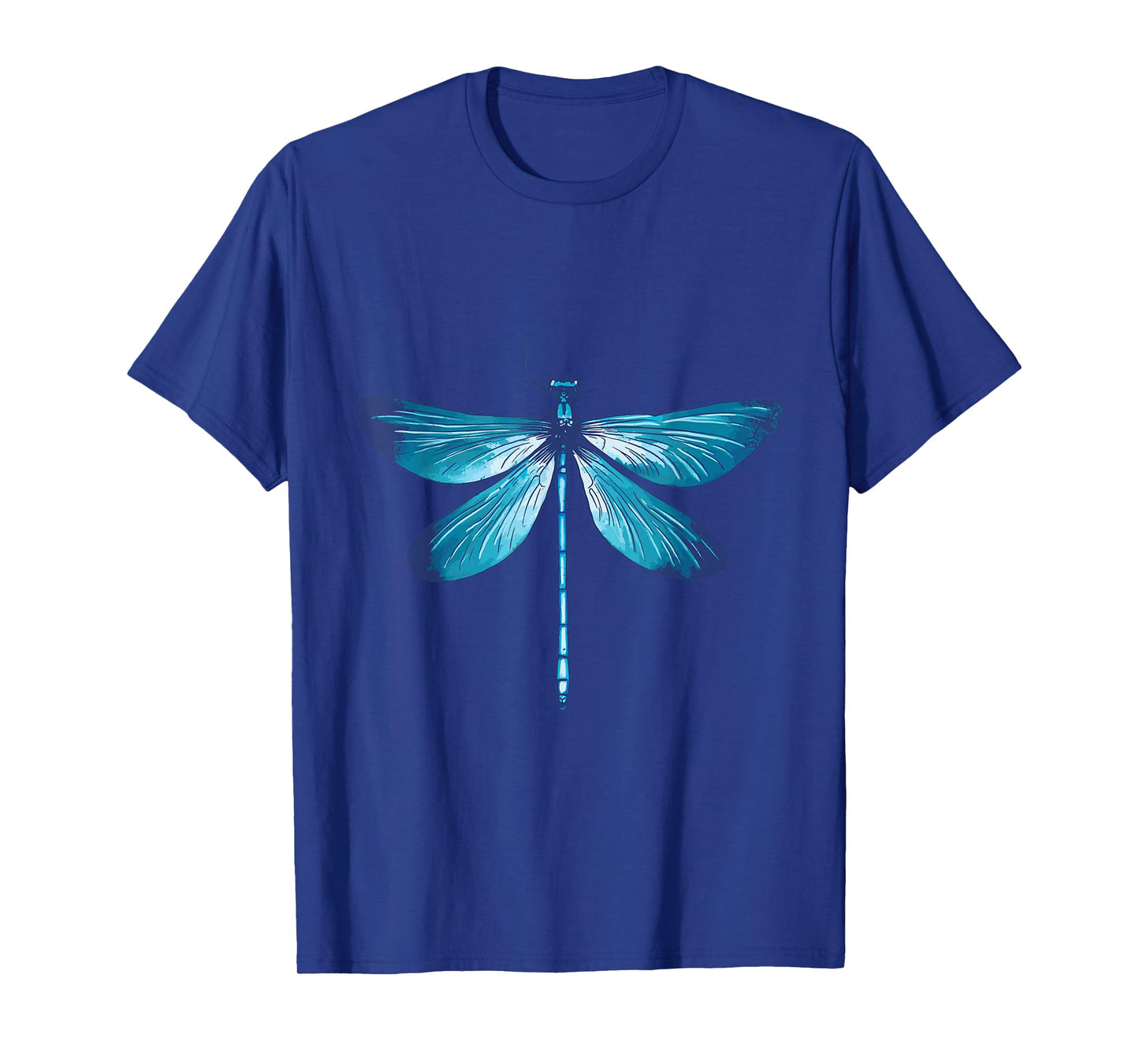 Blue Dragonfly Animal Lovers Insects Wild Animals T-Shirt