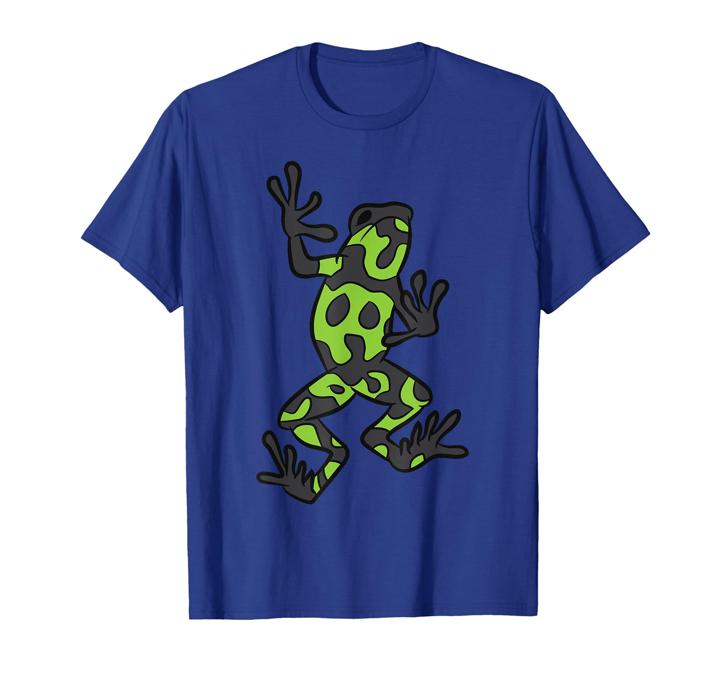 Green And Black Poison Arrow Frog Green Poison Dart Frog T-Shirt