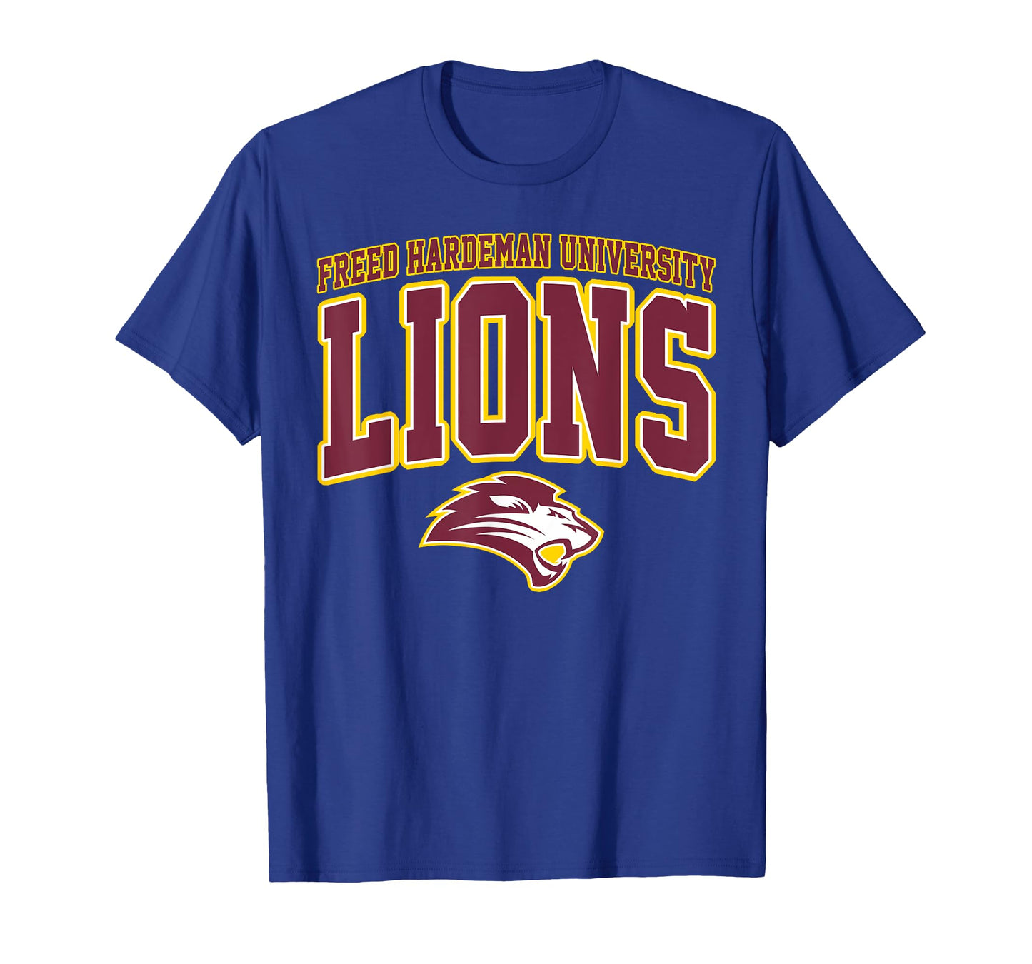 Freed-Hardeman University Lions Arch Vintage Sports Design T-Shirt