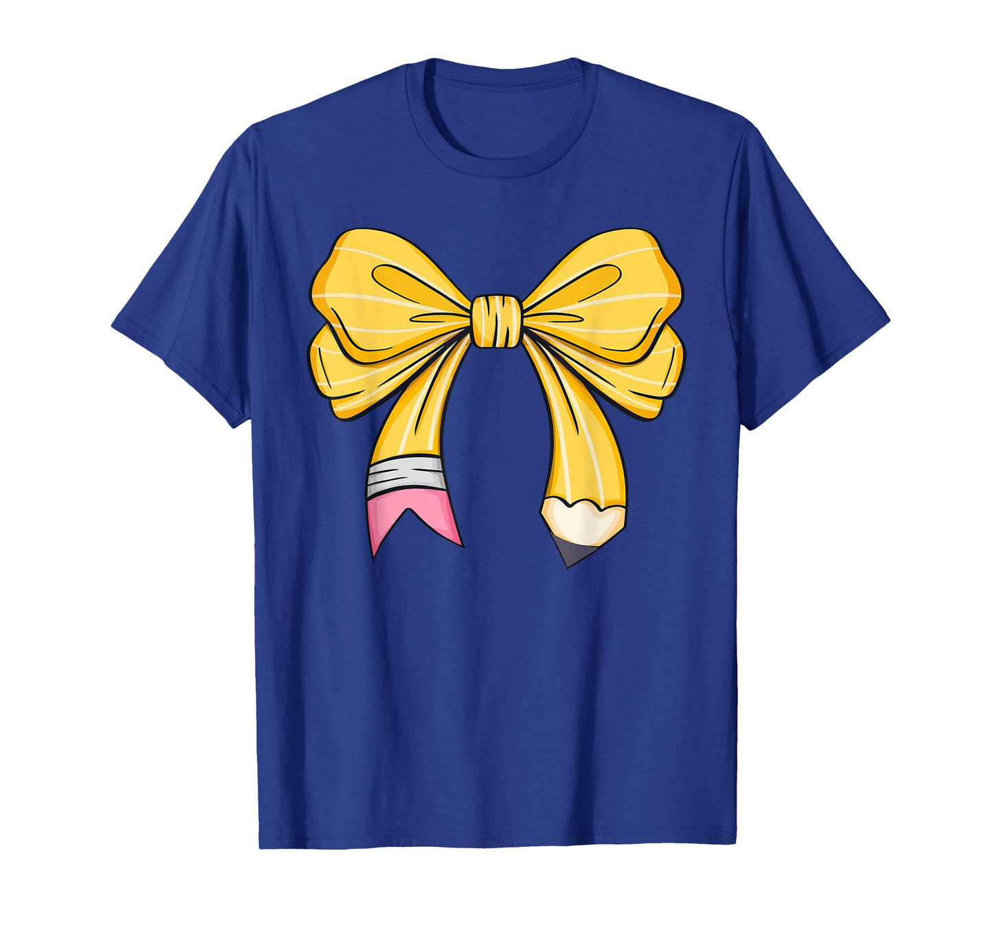 Teacher Student Coquette Bow Pencil First Day Back To School T-Shirt