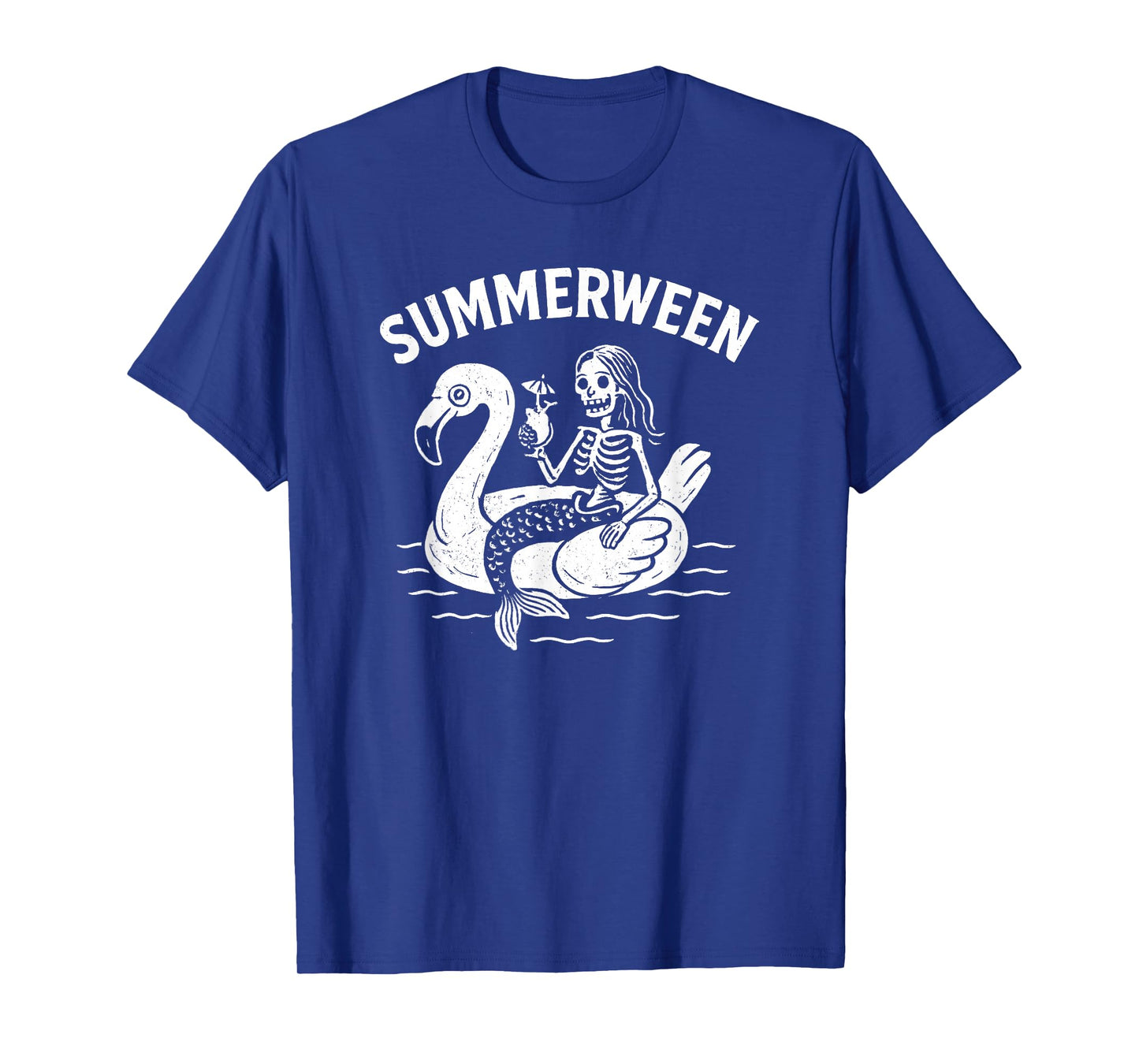 Summerween Summer Halloween Mermaid Summerween T-Shirt