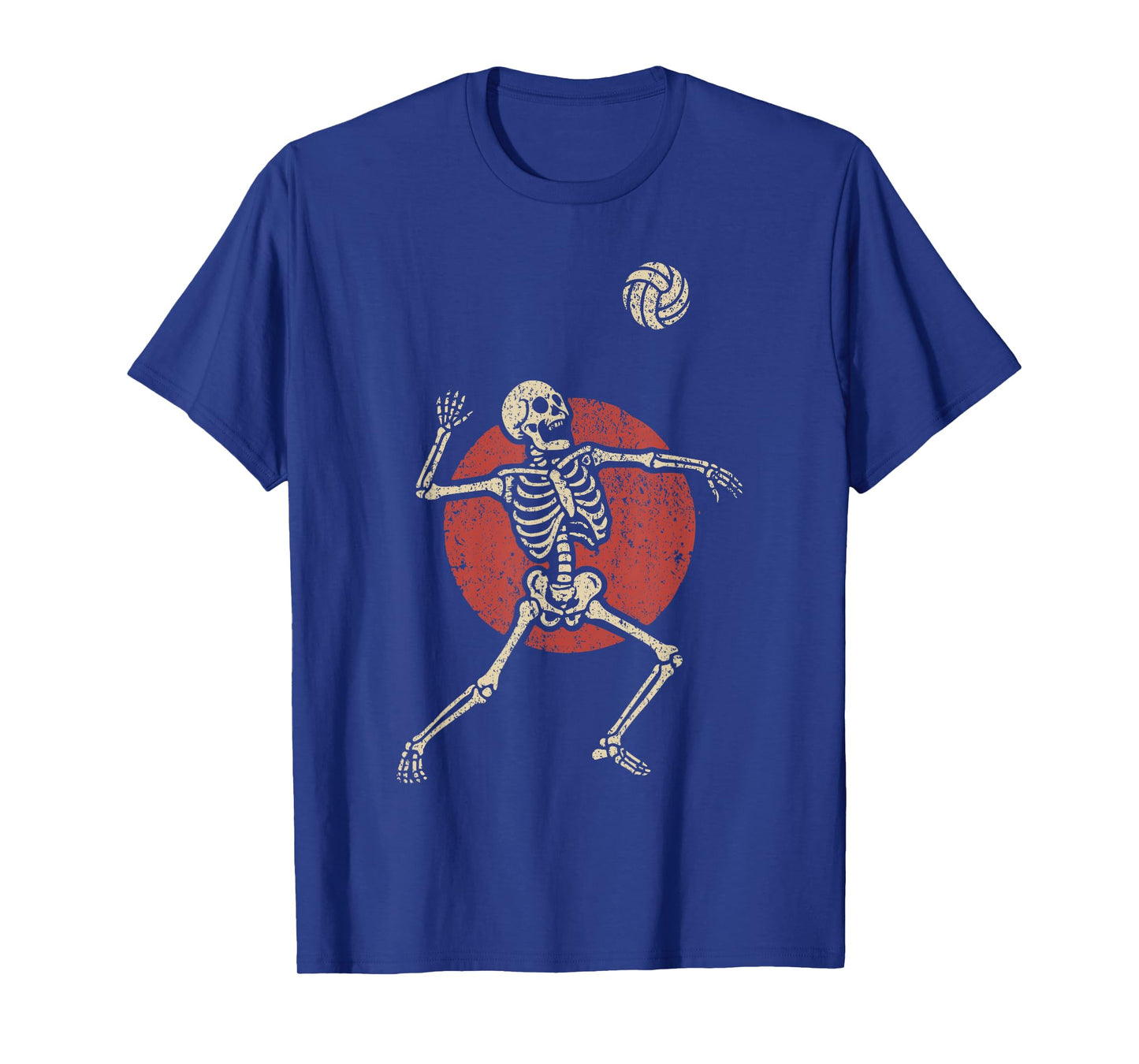 Skeleton Volleyball Player Halloween T-Shirt
