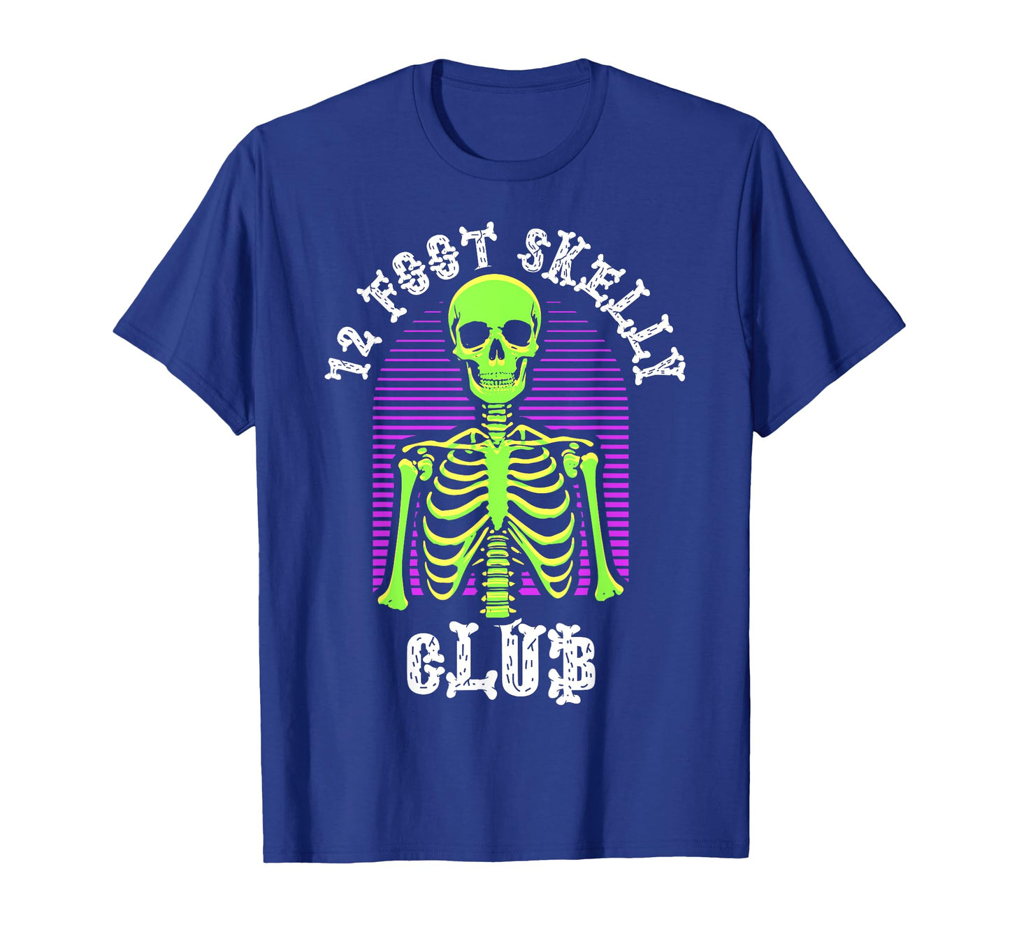 12 Foot Skelly Club - Halloween T-Shirt