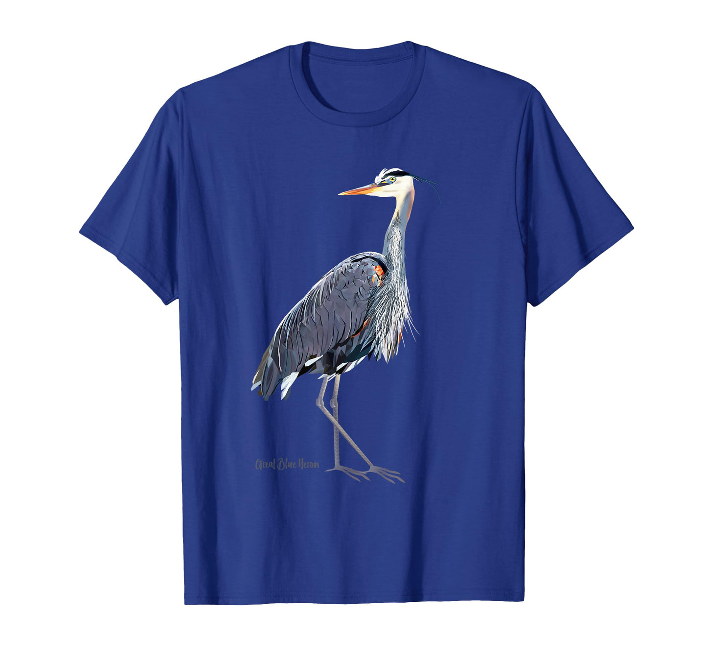 Heron Art Birder Shirt Wildlife Bird Watching T-Shirt
