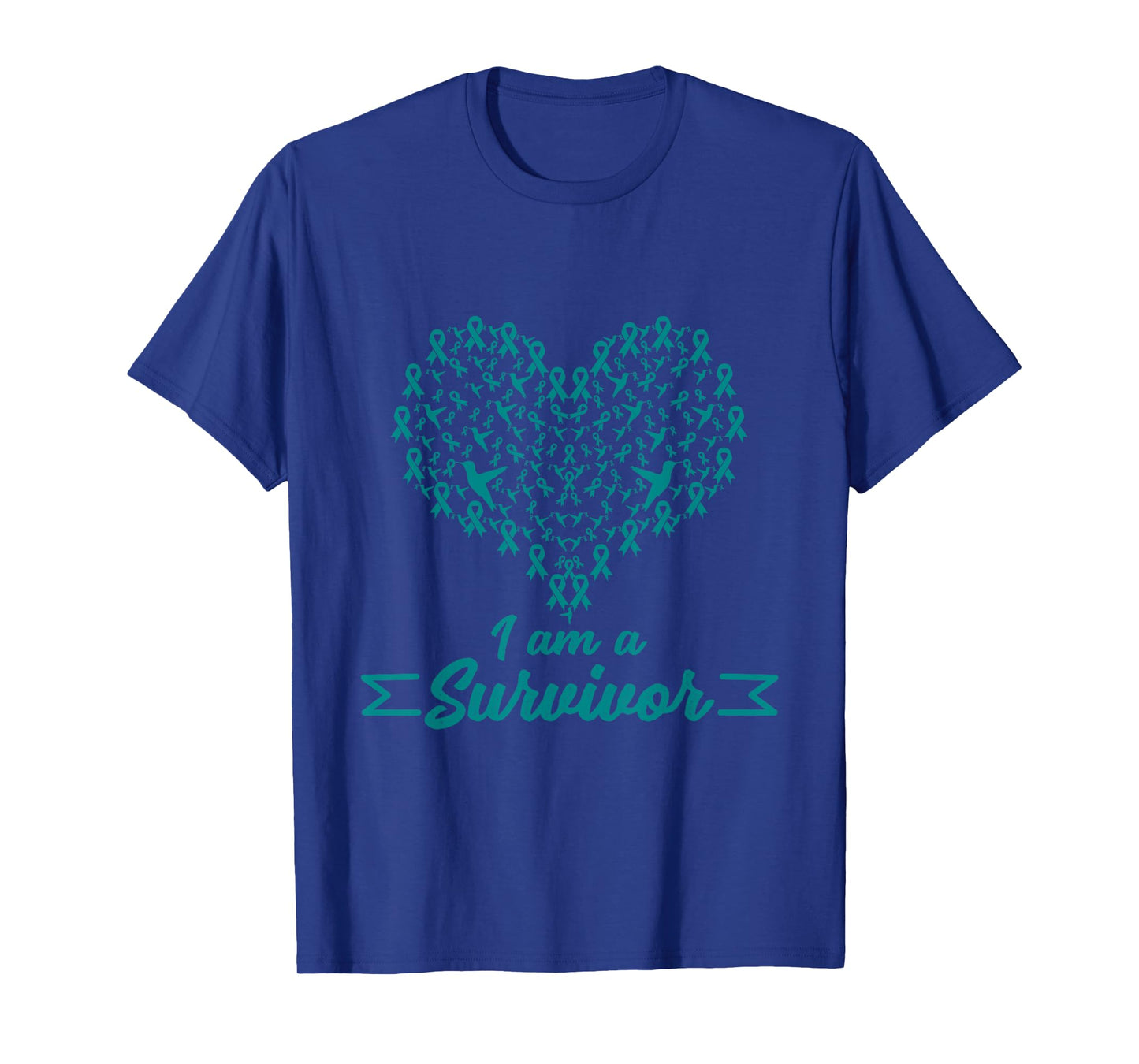 Cancer Survivor Gift Idea Cervical Cancer Awareness T-Shirt