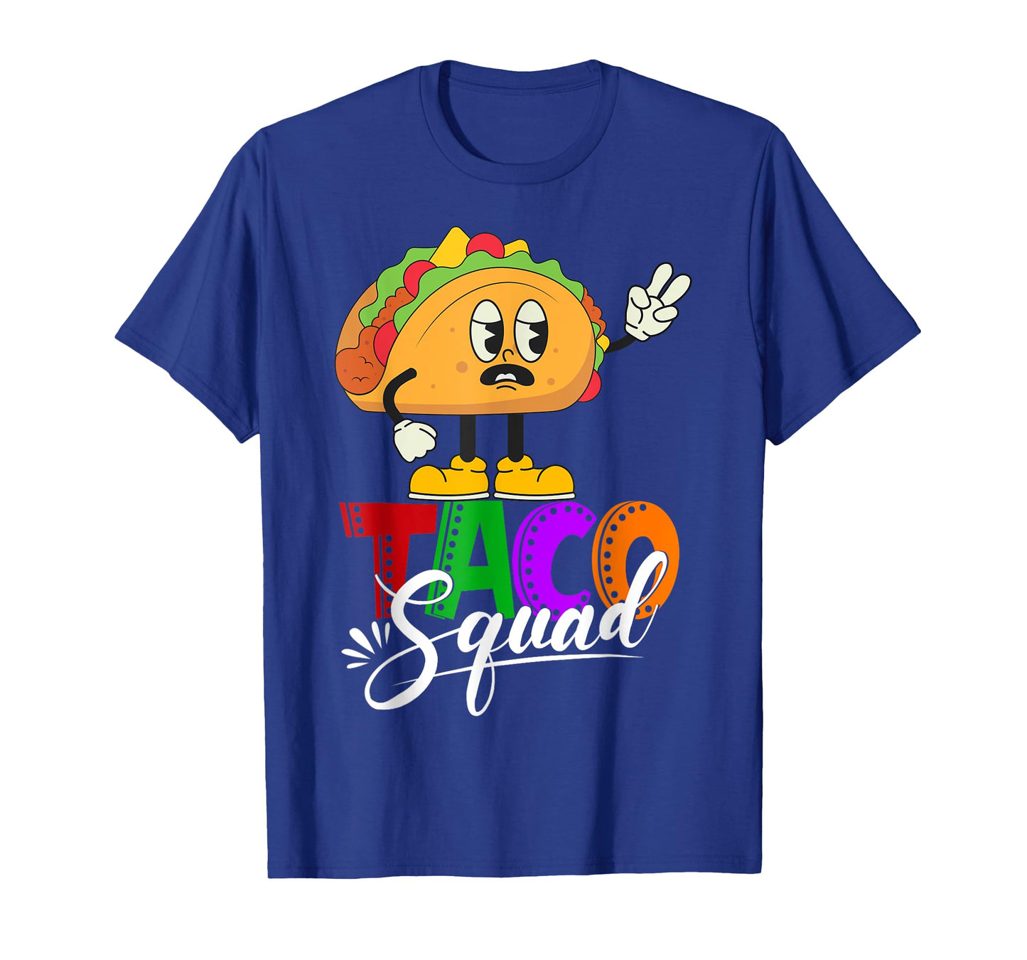 Taco Squad Cinco De Mayo Funny Cute Mexican Food Lover Group T-Shirt