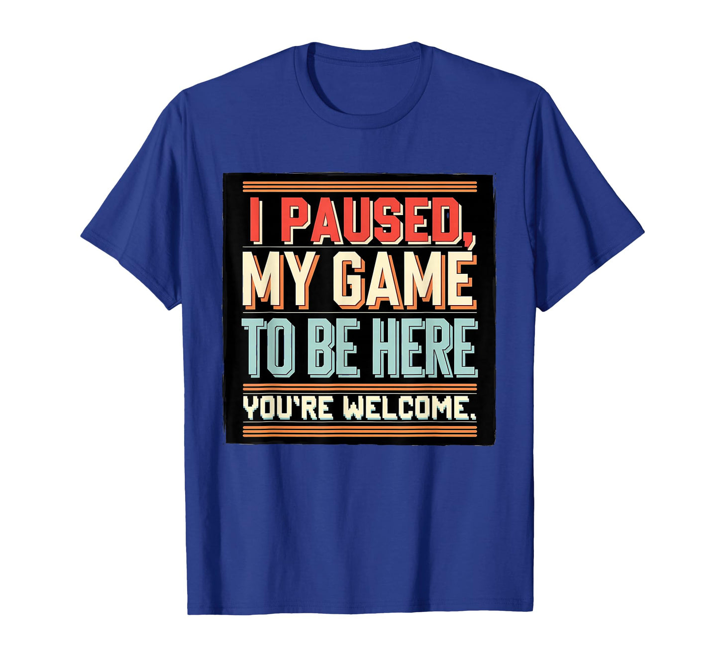Bruh I Paused My Game Funny Skeleton Halloween Boy Youths T-Shirt