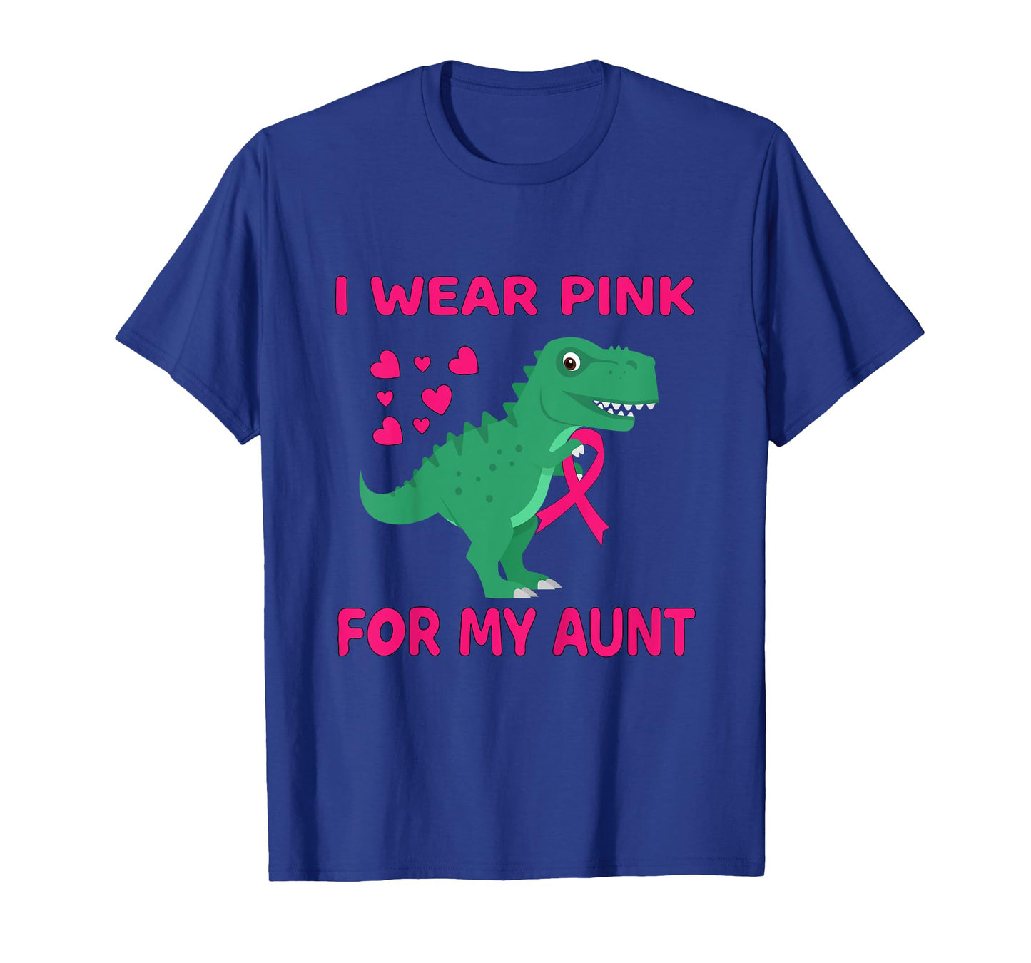 I Wear Pink For My Aunt Tee Breast Cancer Awareness Toddler T-Shirt