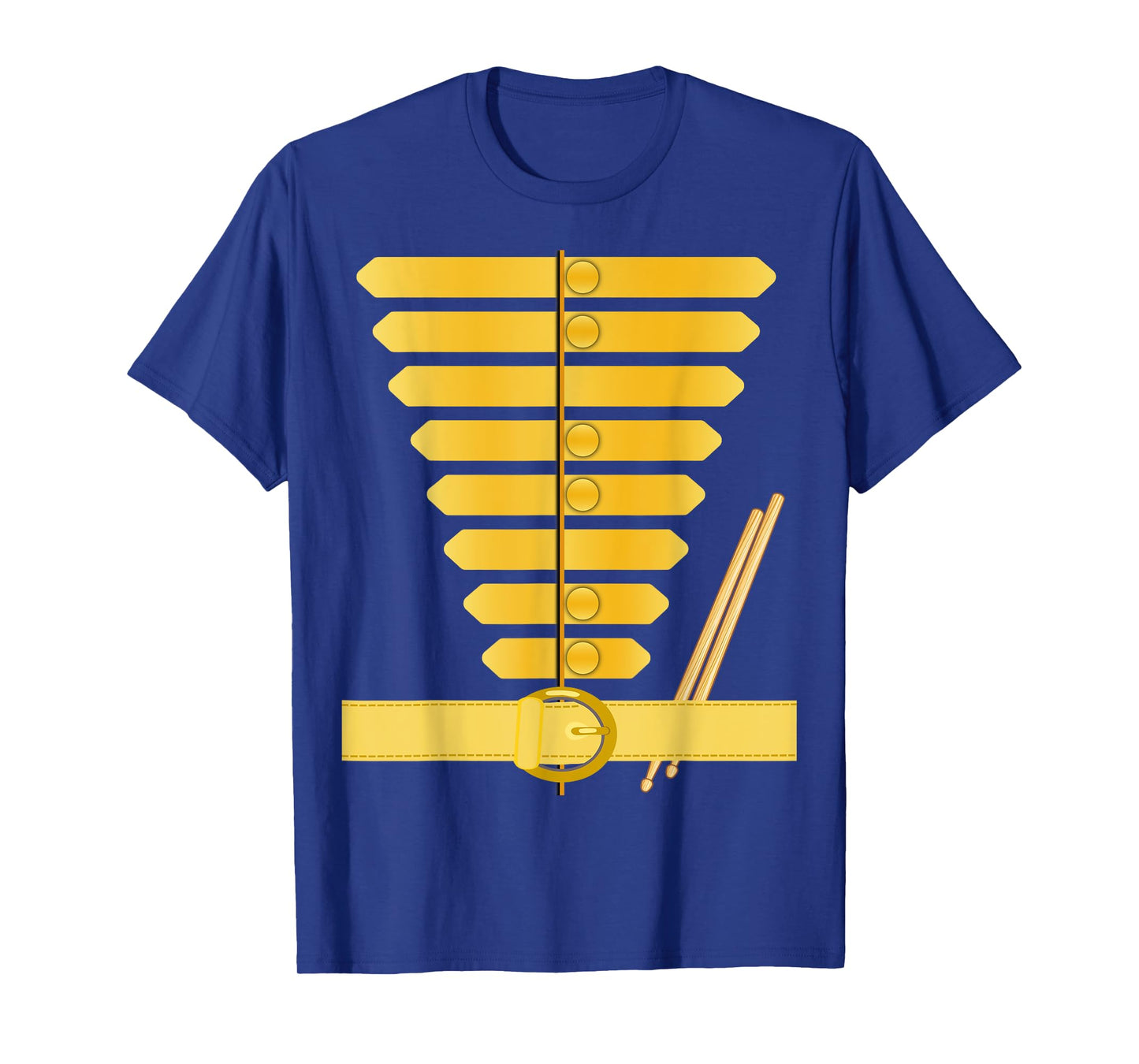 American Drum Major Costume Marching Band Uniform Drummers T-Shirt