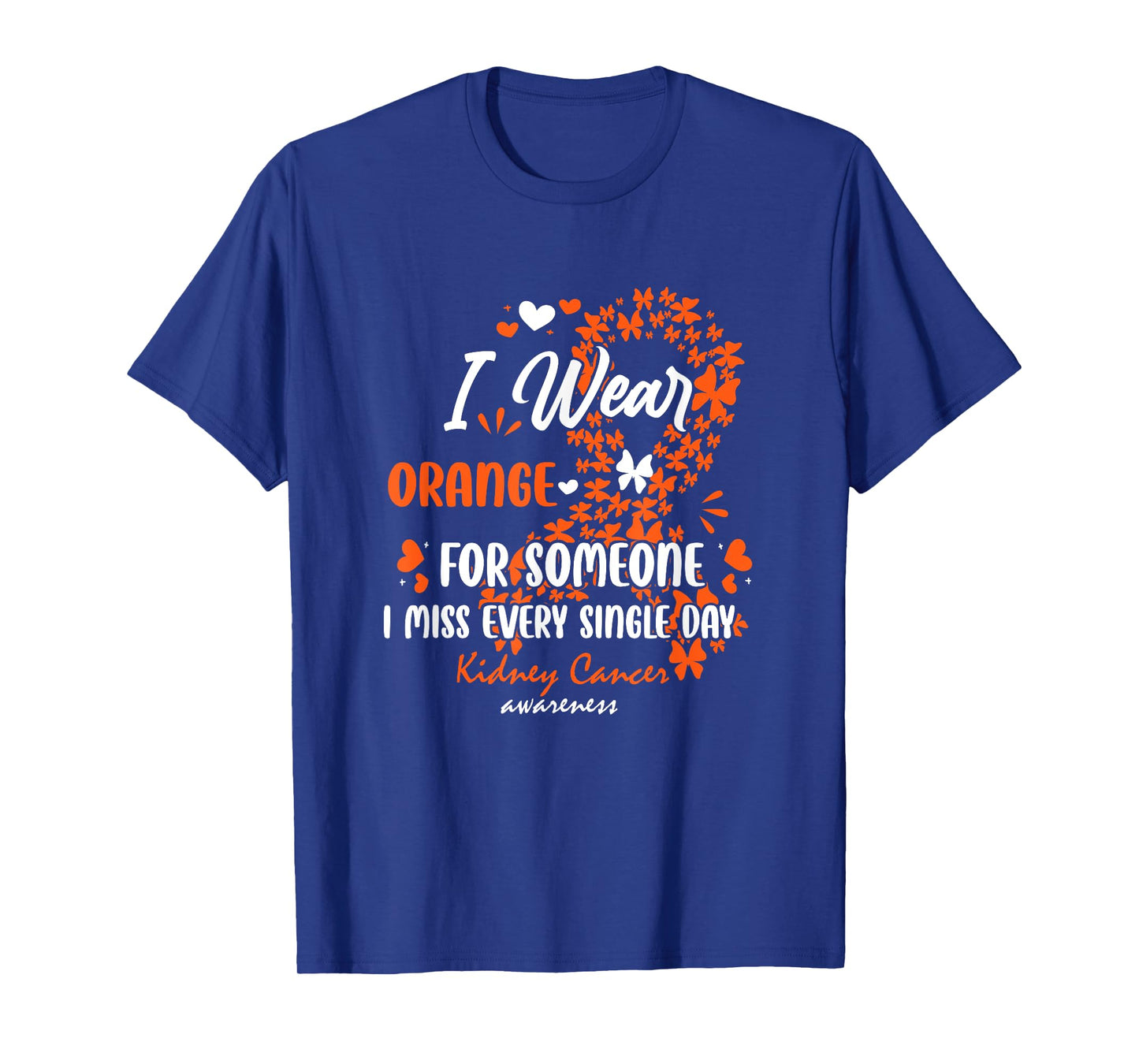 Kidney Cancer Angel Memory Survivor Support Family T-Shirt