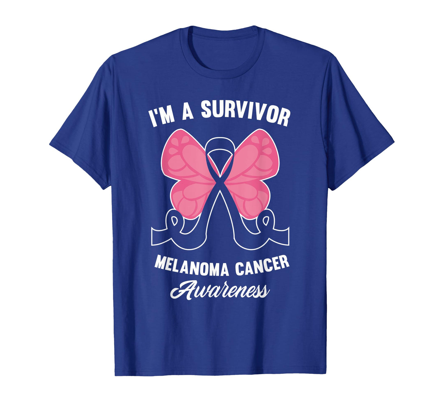 Melanoma Cancer Survivor Skin Cancer Melanoma Awareness T-Shirt