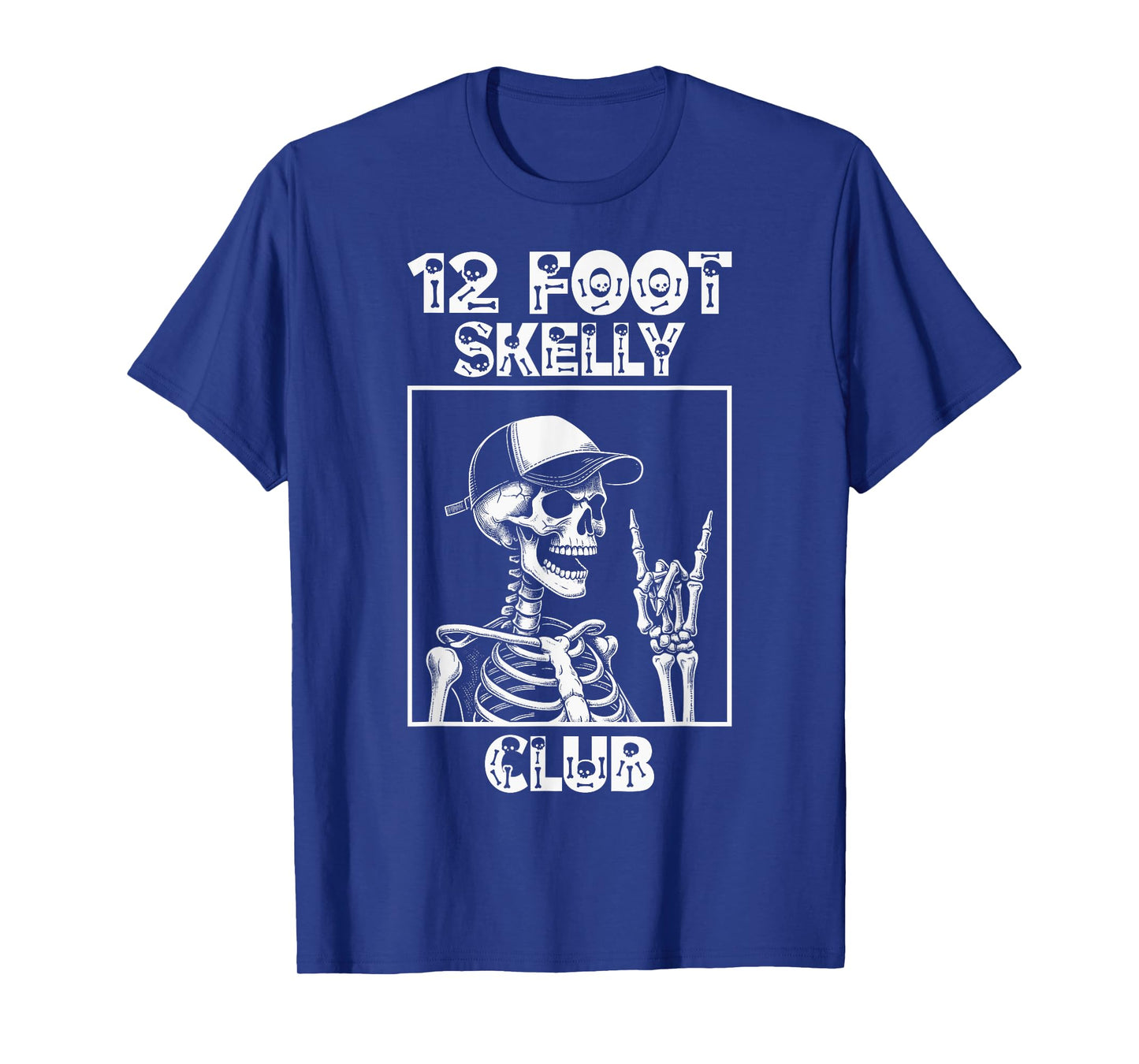 12 Foot Skelly Club - Halloween T-Shirt