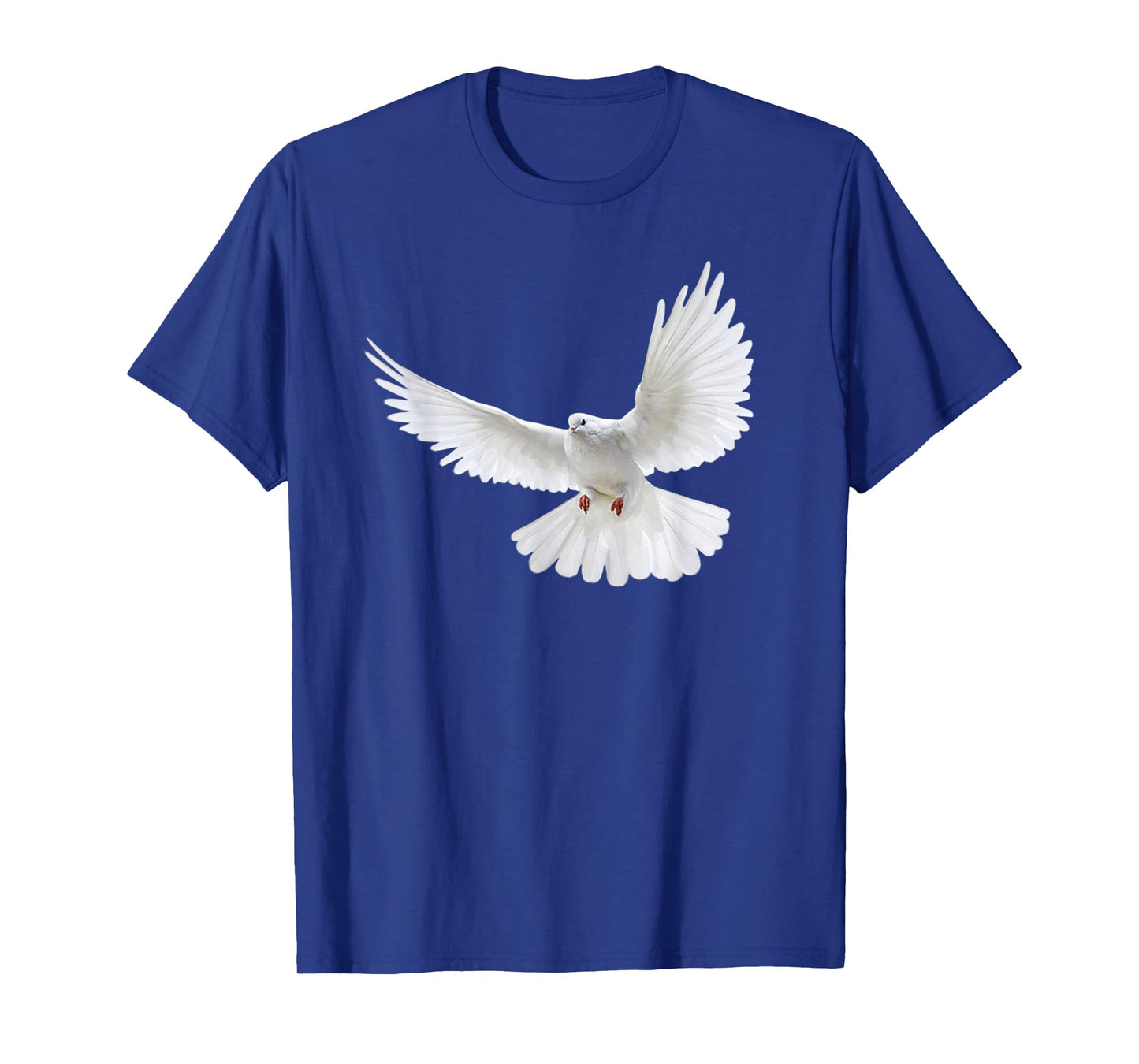 Beautiful Flying Peaceful White Dove Photo Silhouette T-Shirt
