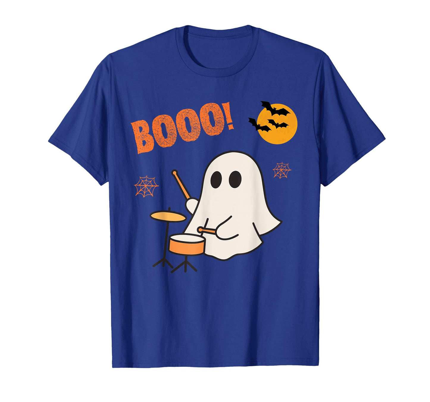 Vintage Halloween Spooky Drummer Autism Skeleton Costume T-Shirt