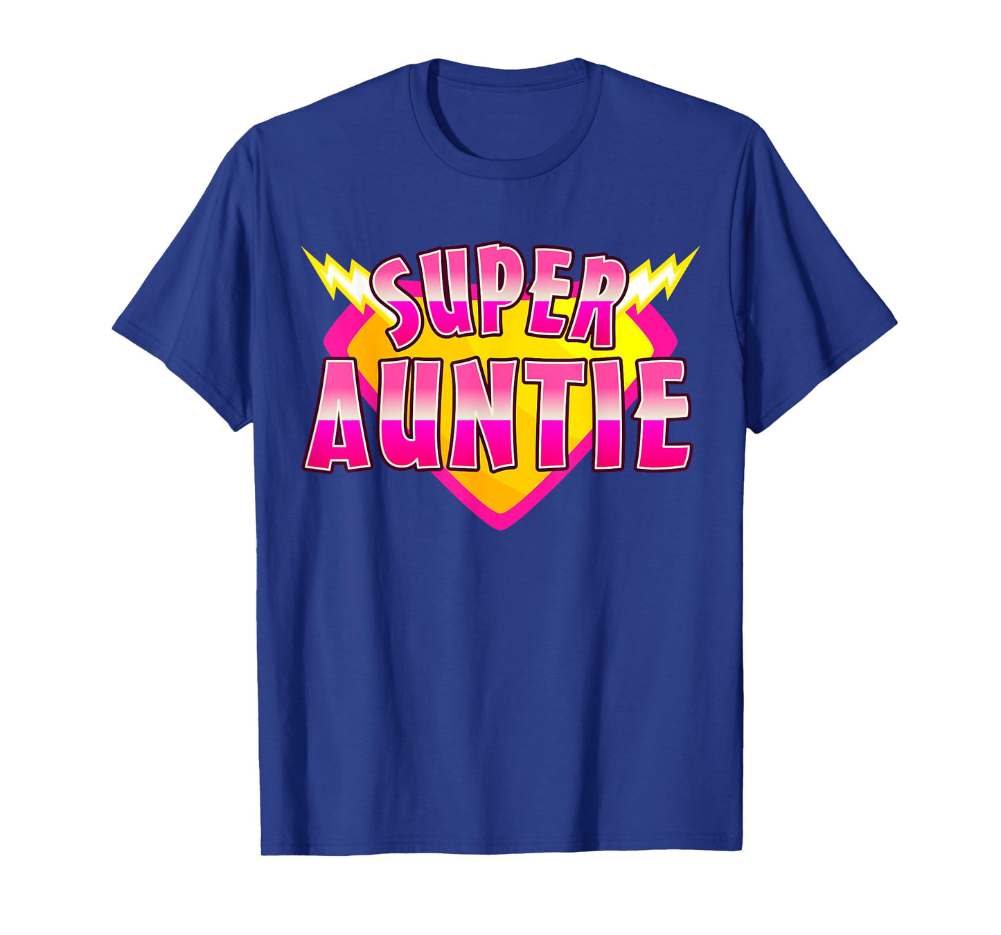 Super Auntie Superhero Grandmother Comic Book Family T-Shirt