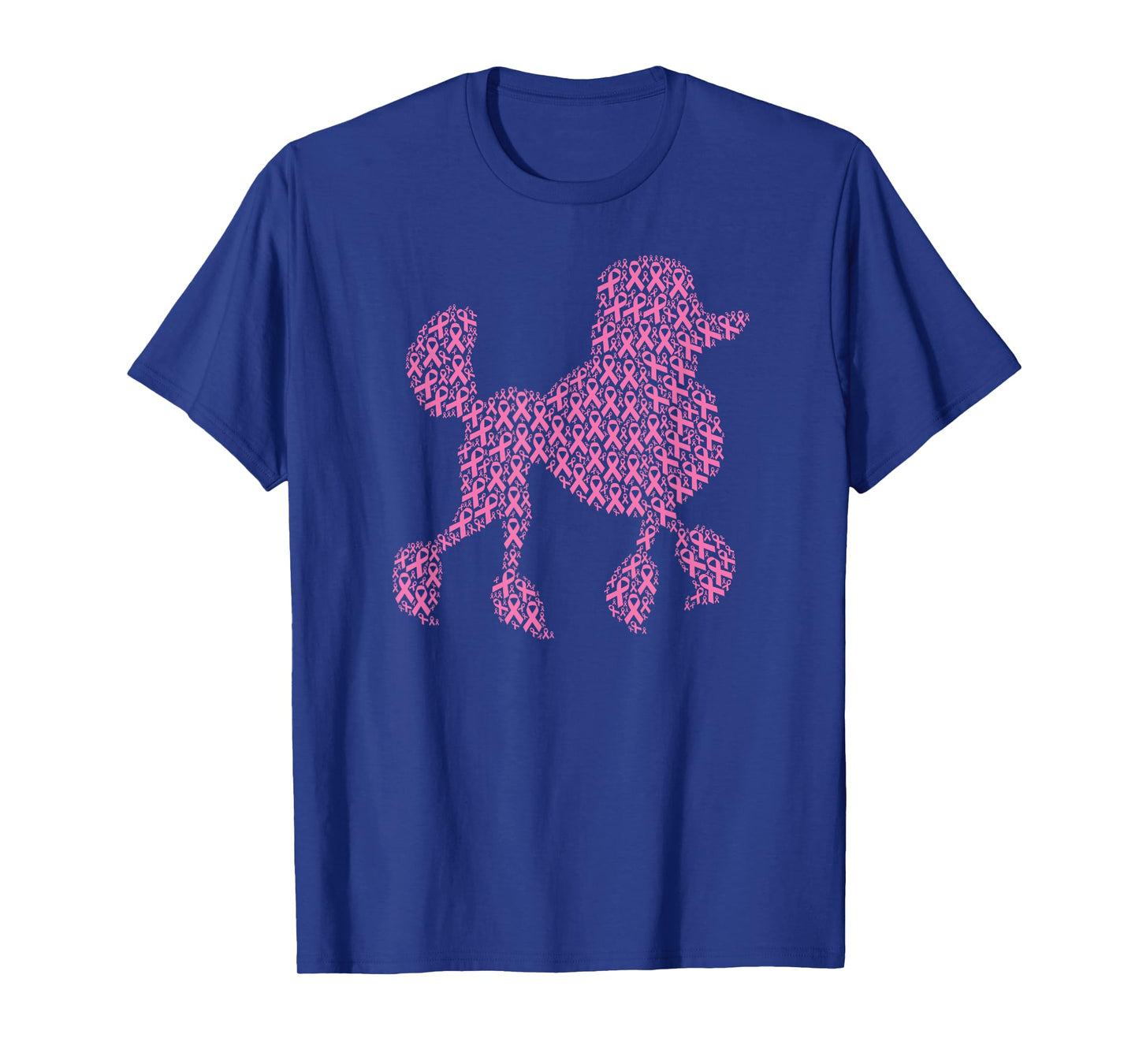 Breast Cancer Awareness Pink Ribbon & Survivor - Poodle T-Shirt