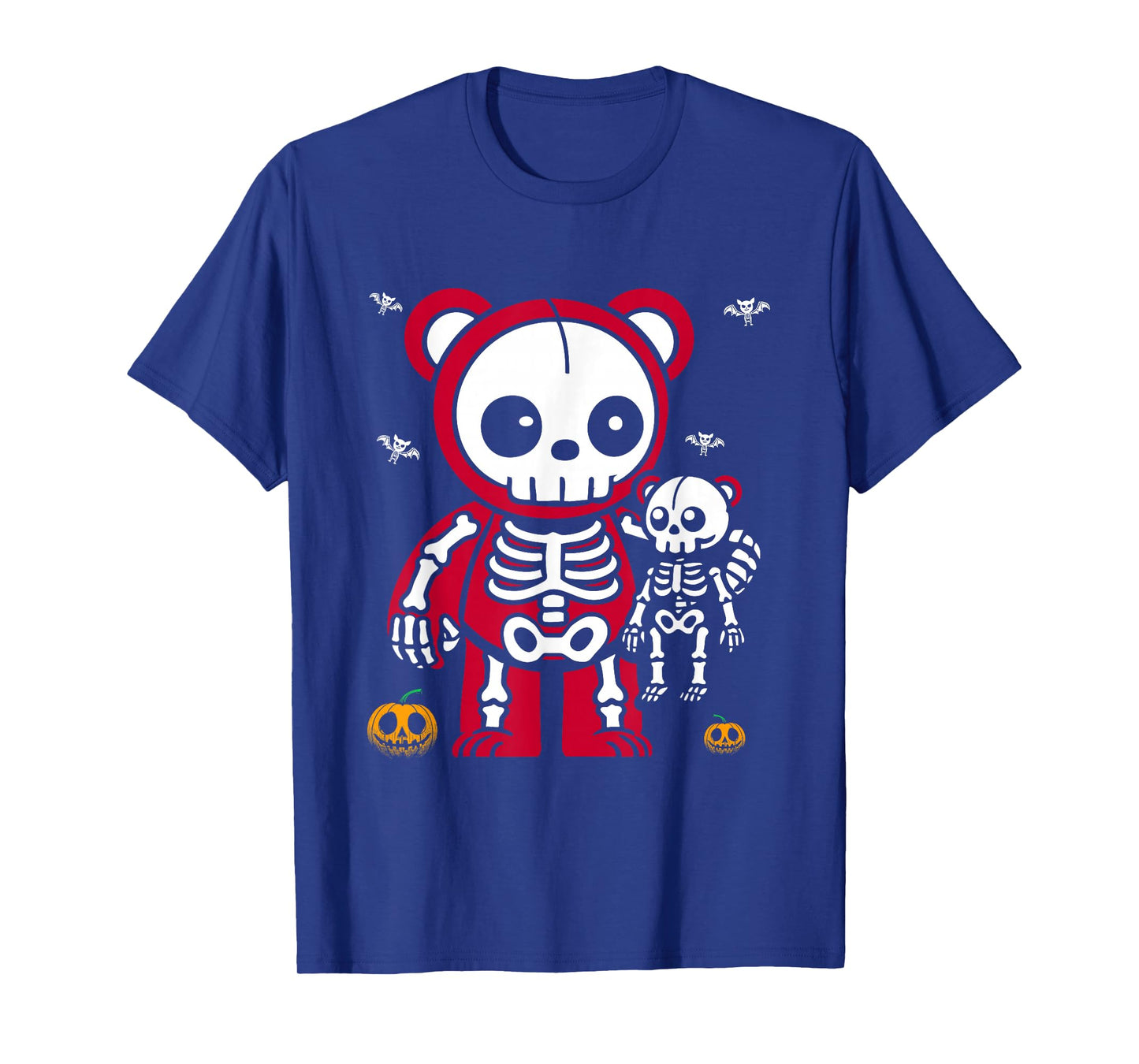 Cute Skeleton Bear Halloween Costume for Spooky Season T-Shirt