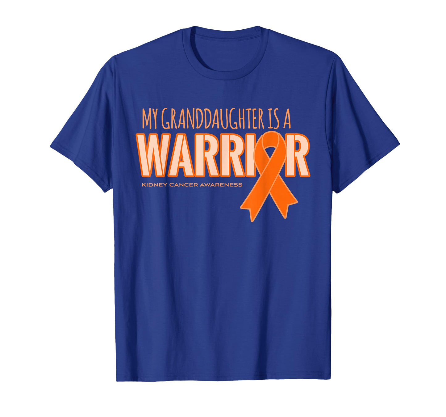 My Granddaughter is a Warrior - Kidney Cancer Awareness T-Shirt