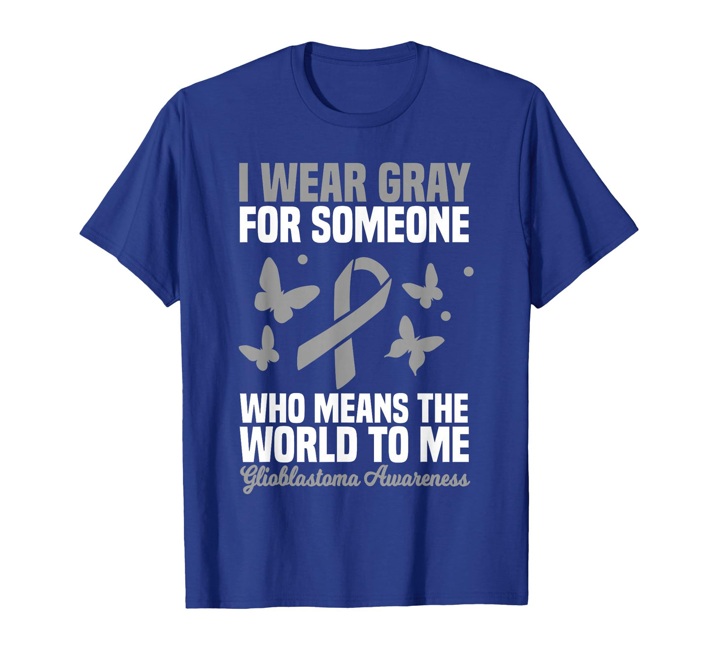 Glioblastoma Multiforme GBM Advocate Astrocytoma Brain Tumor T-Shirt
