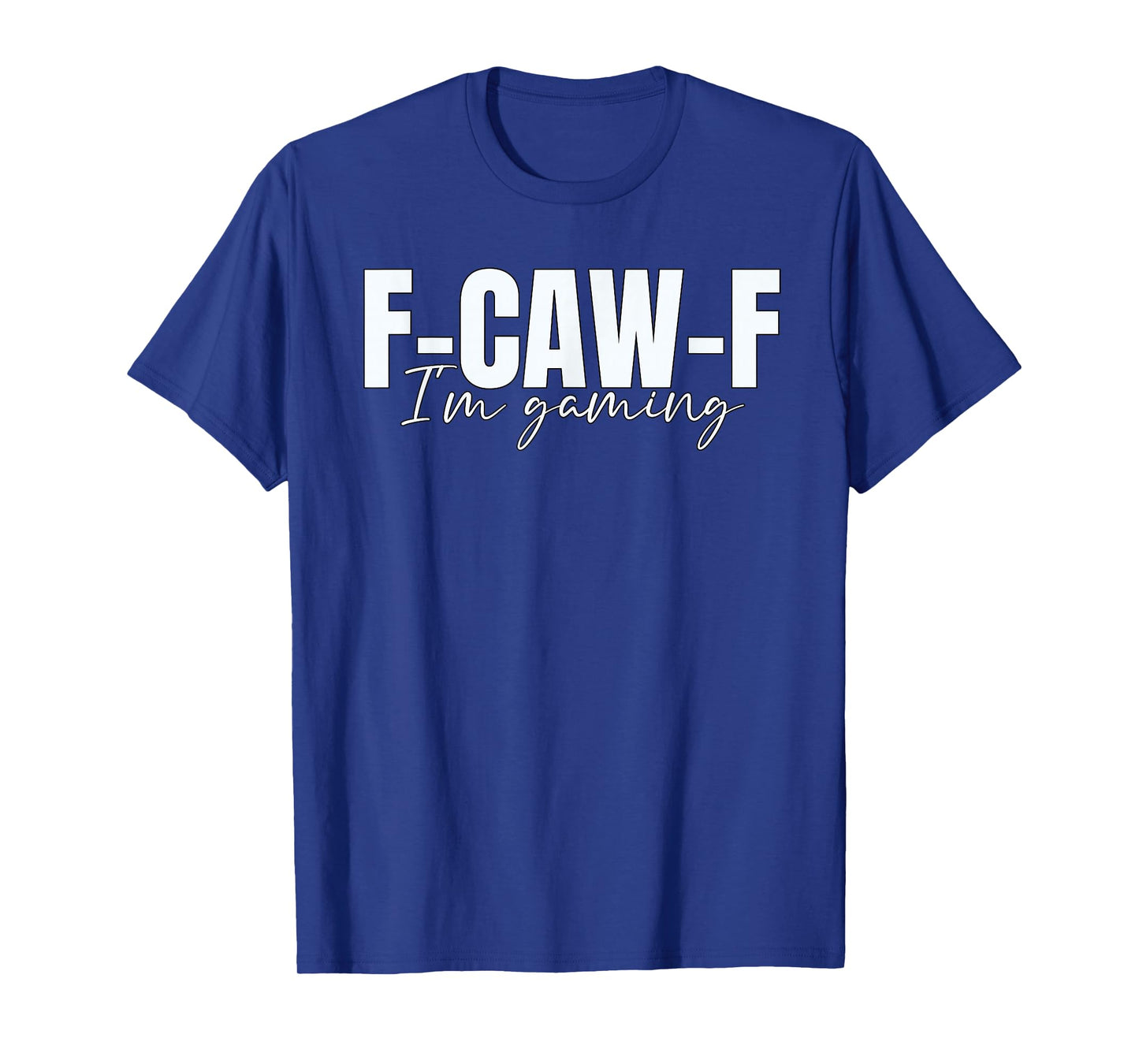 FCAWF Funny Farm Animal Humor for Bird Lovers Rooster Gaming T-Shirt