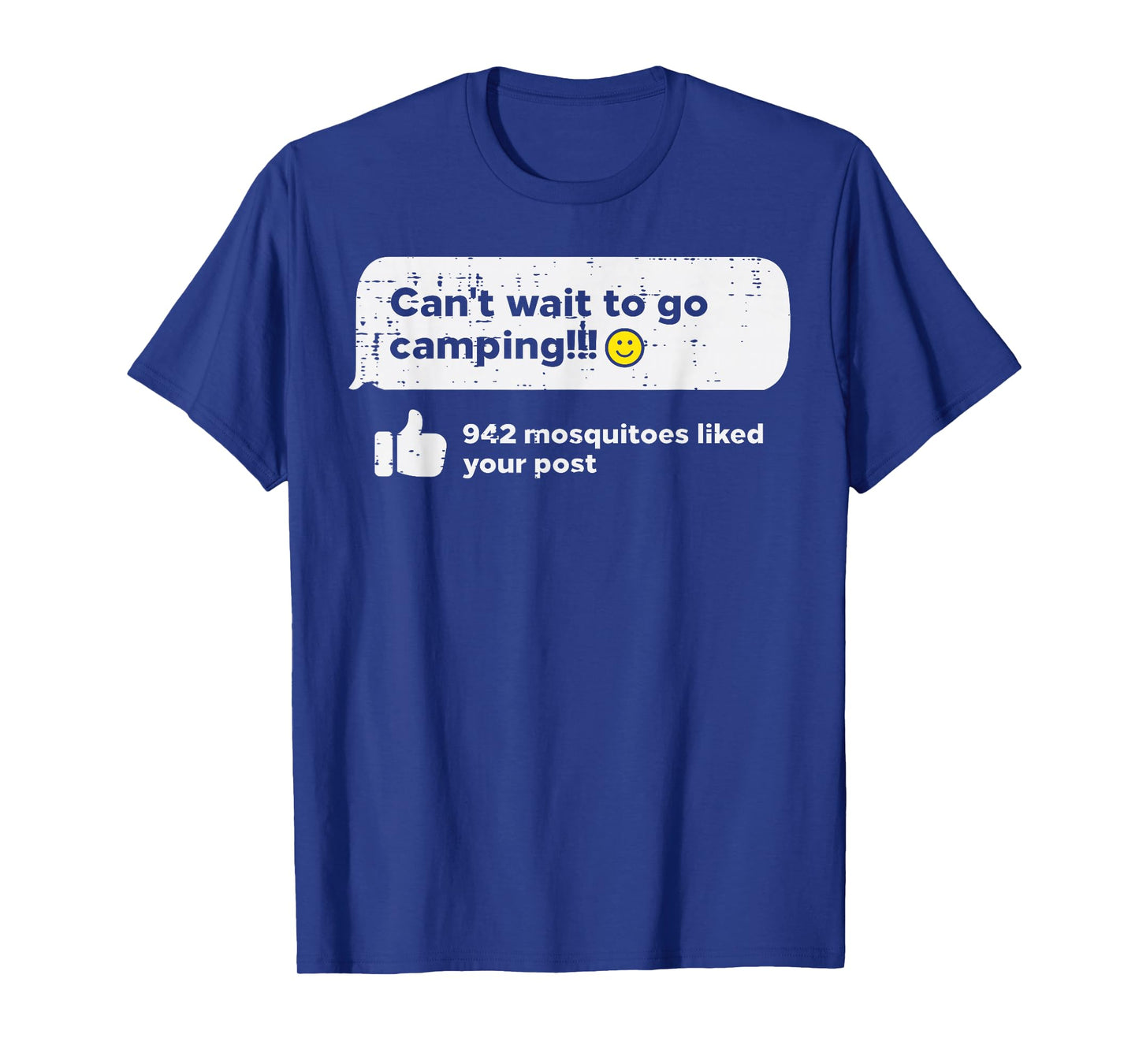 Cant Wait Go Camping Mosquitoes Camper Women Girls Kids Men T-Shirt